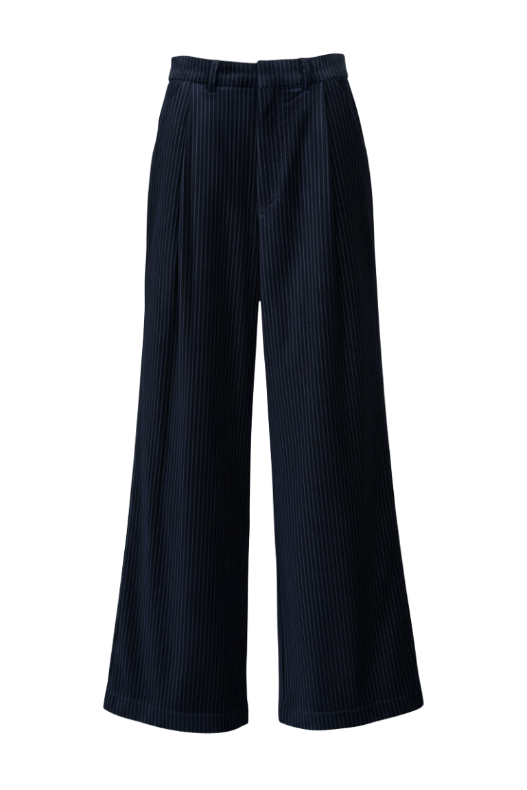 PAOLO PANTS blue velvet