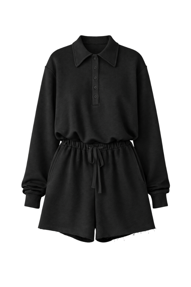 ALEXIA OVERALL black