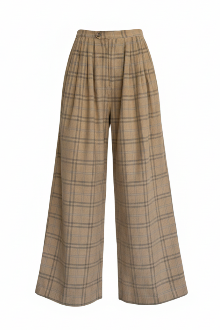LINCOLIN PANTS corduroy plaid