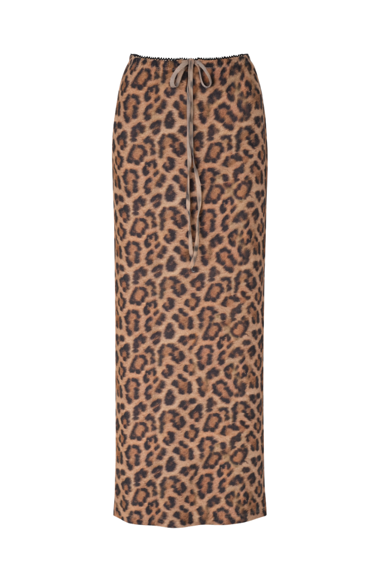 MELANIE SKIRT leopard