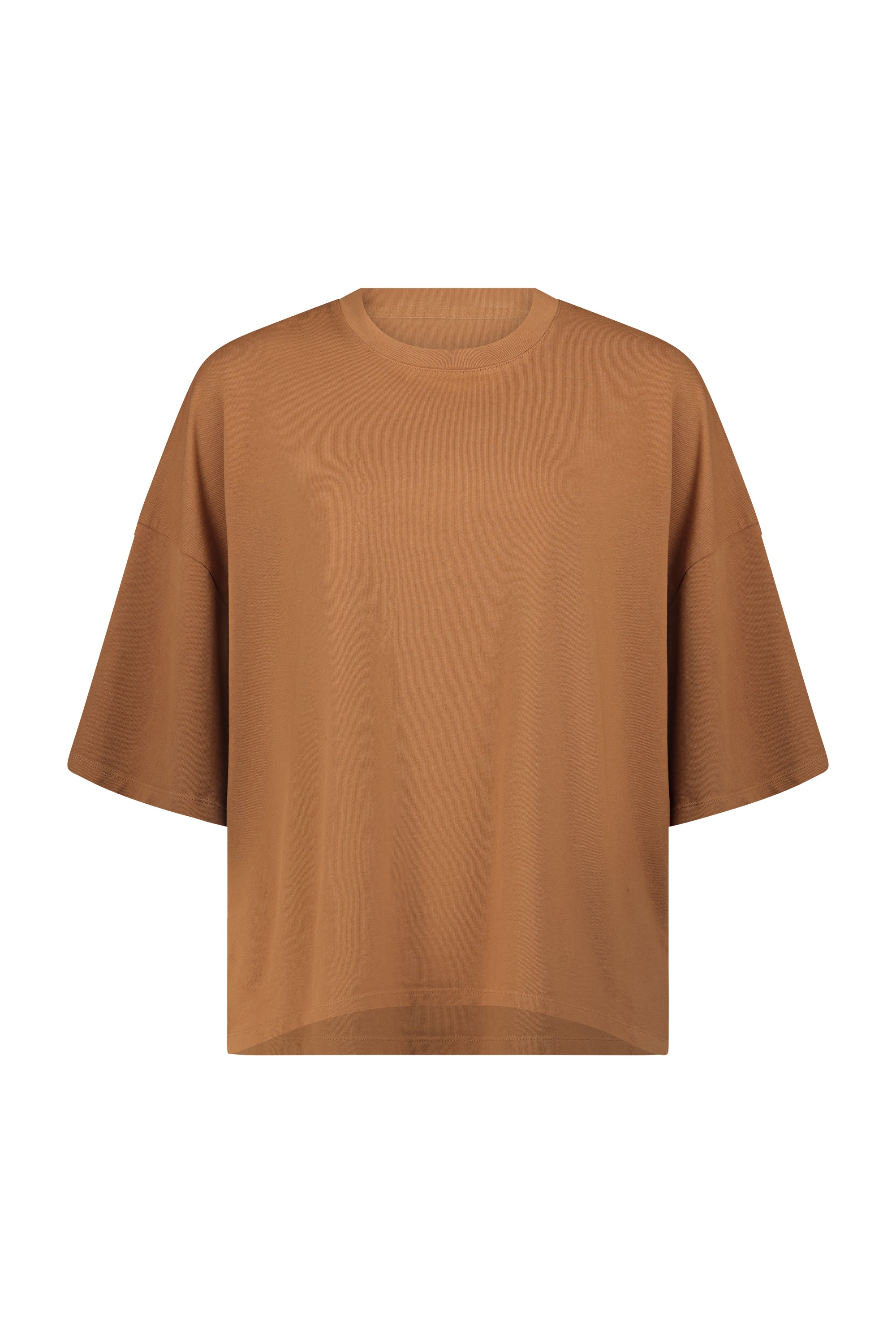 KENDAL OVERSIZE T wash camel