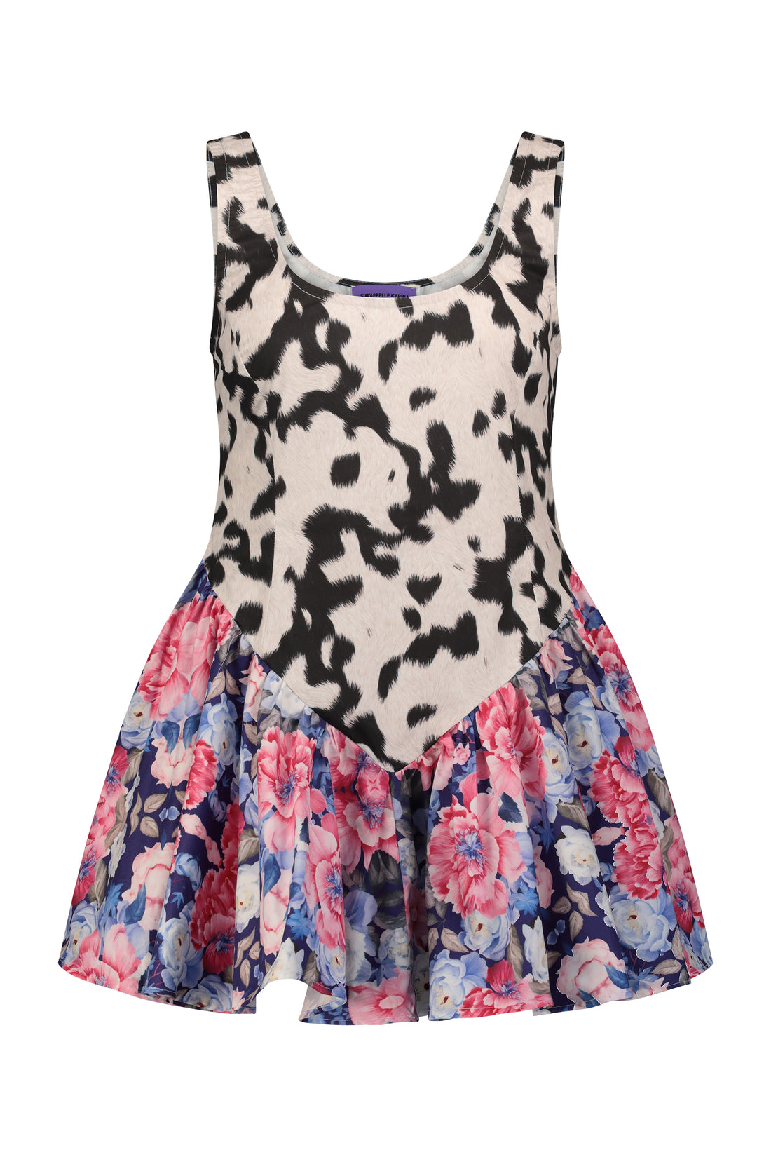 MERLIN DRESS flowers&cow