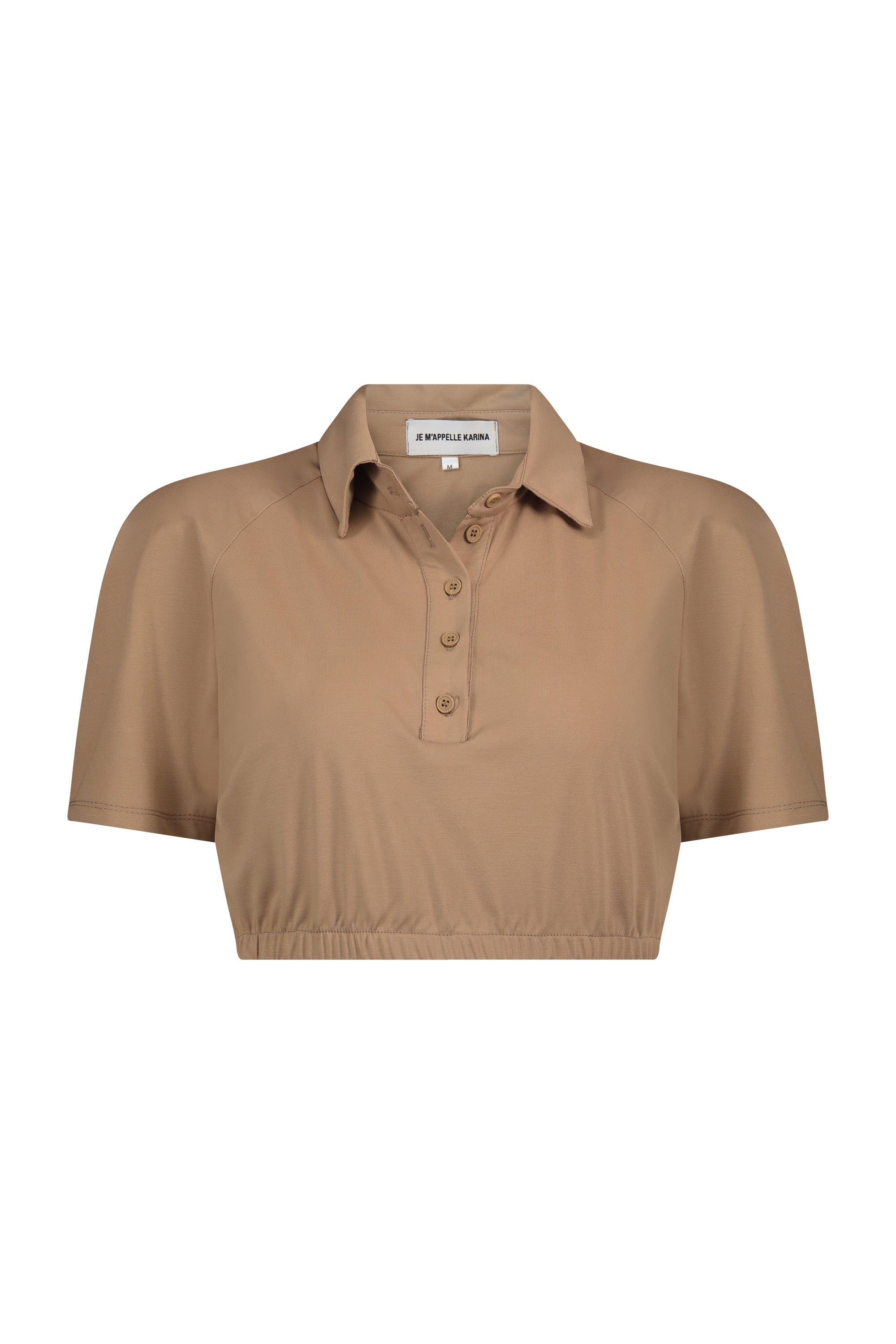 LORD POLO CROP camel