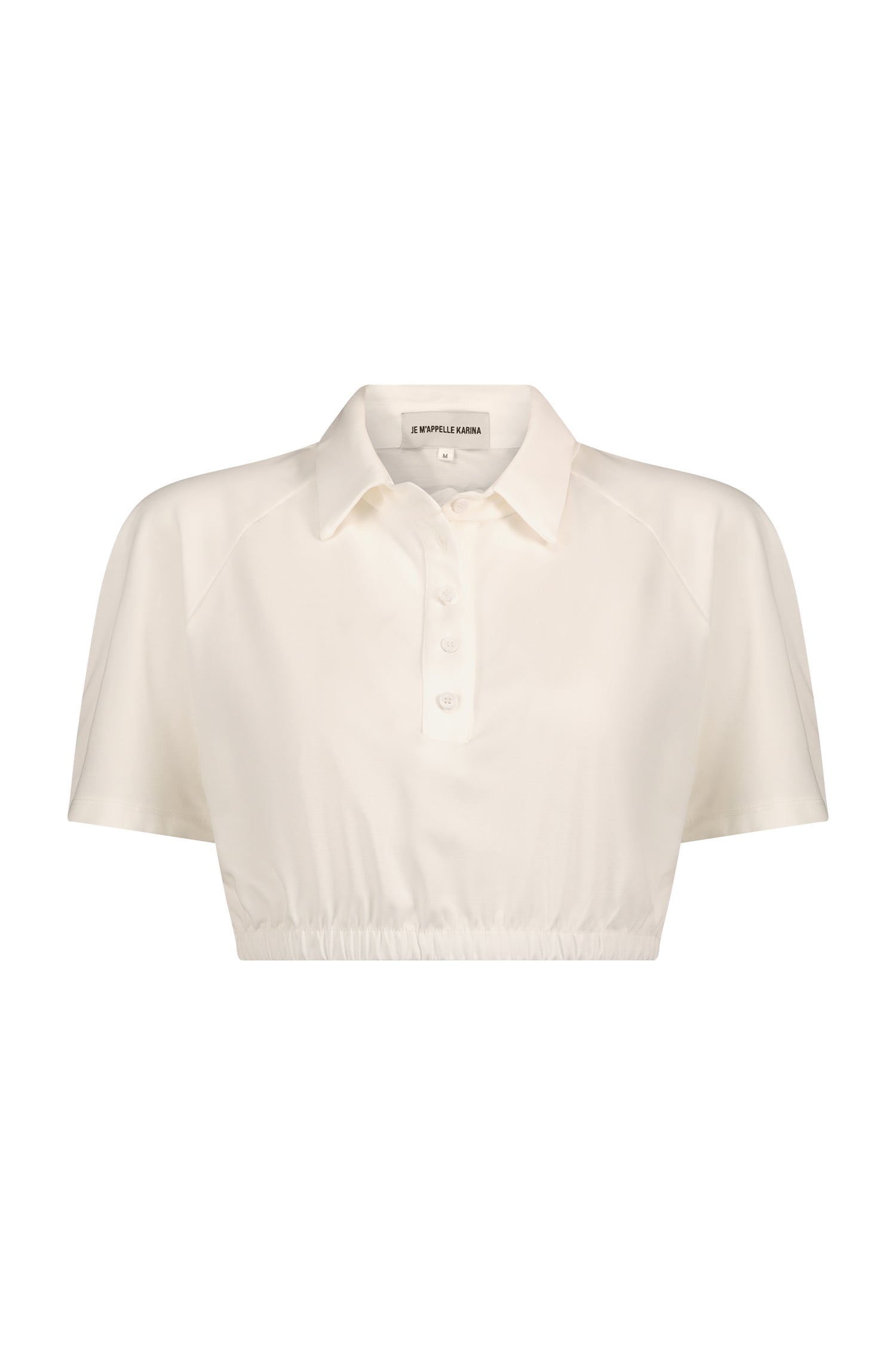 LORD POLO CROP white