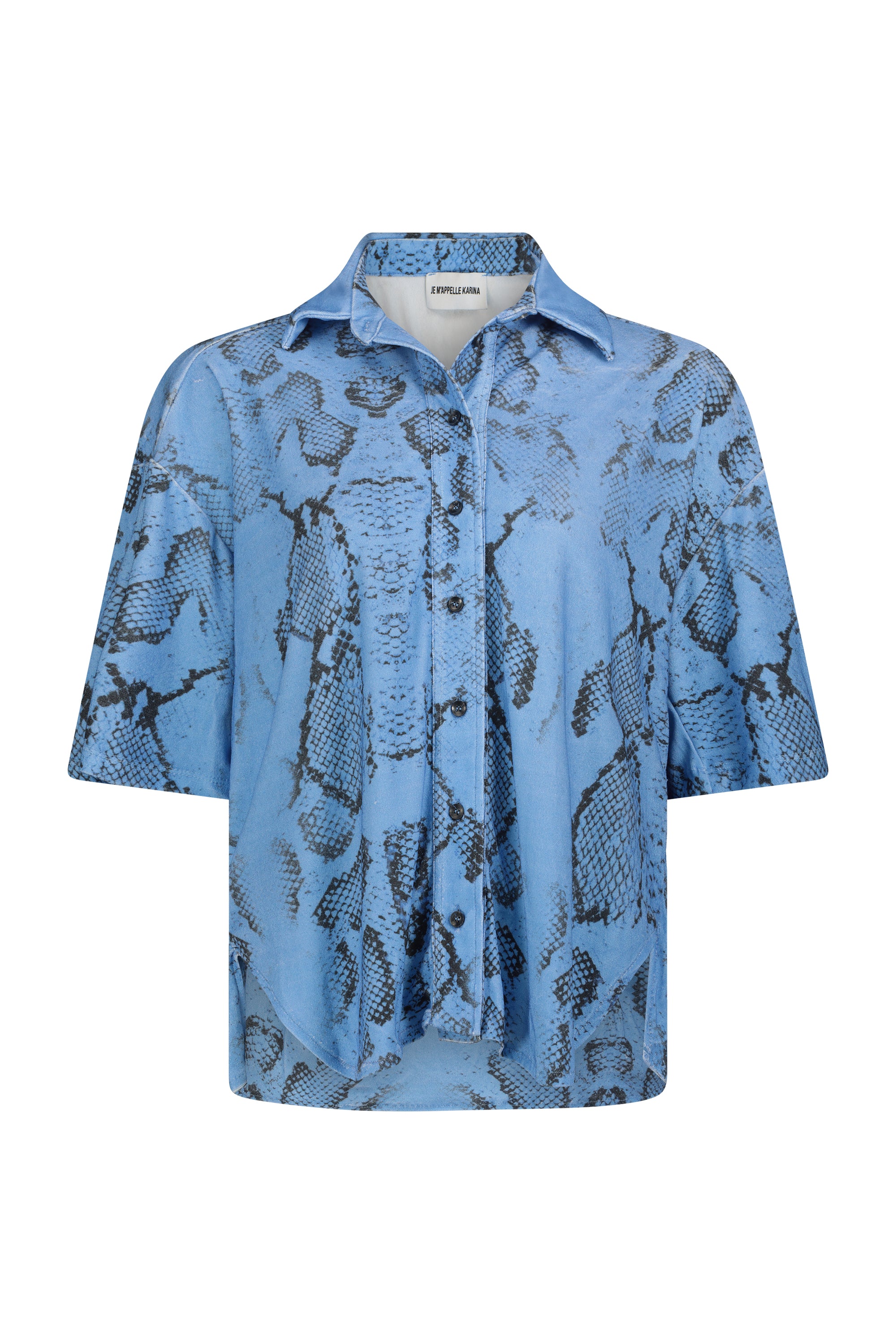 IVY SHIRT blue snake