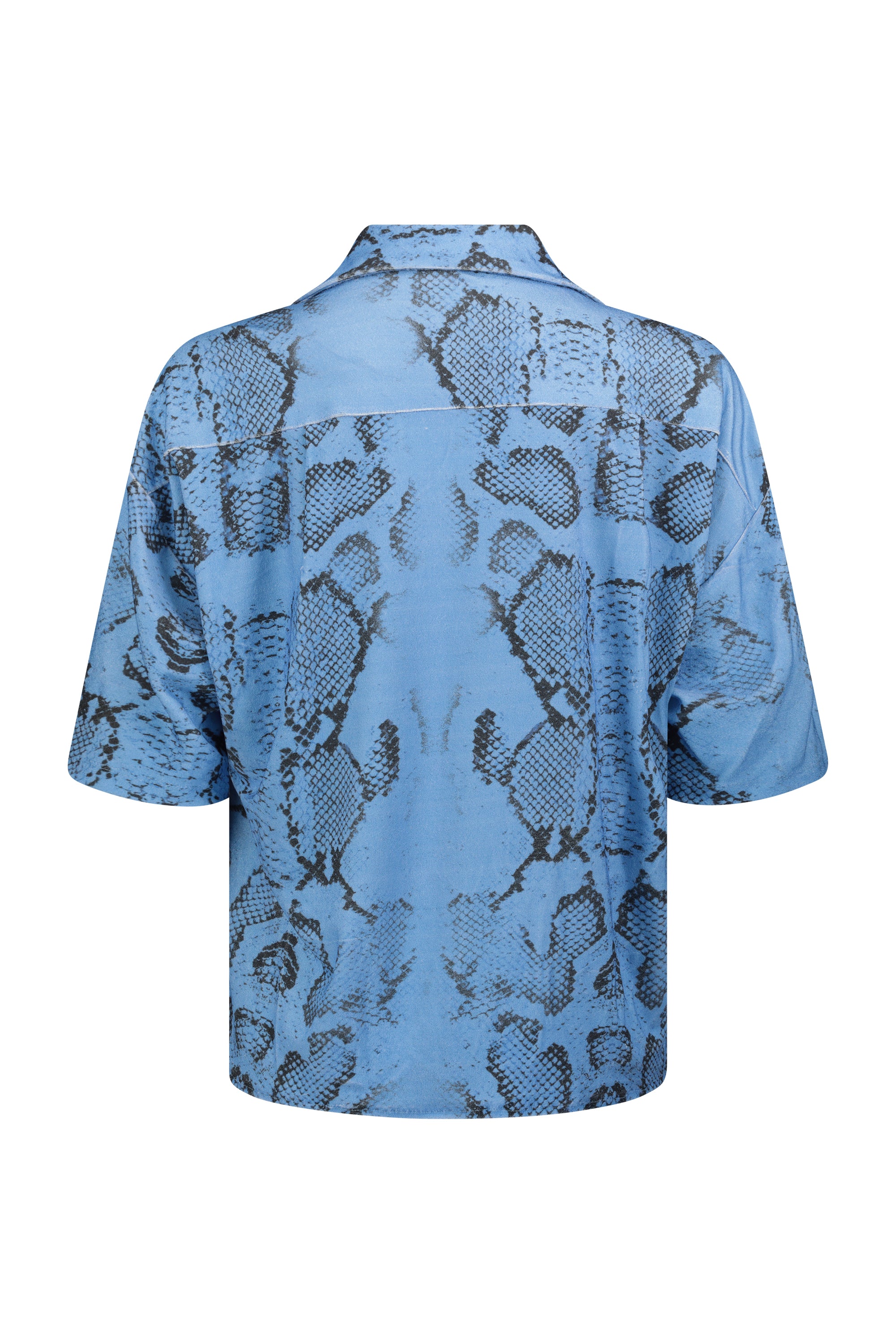 IVY SHIRT blue snake