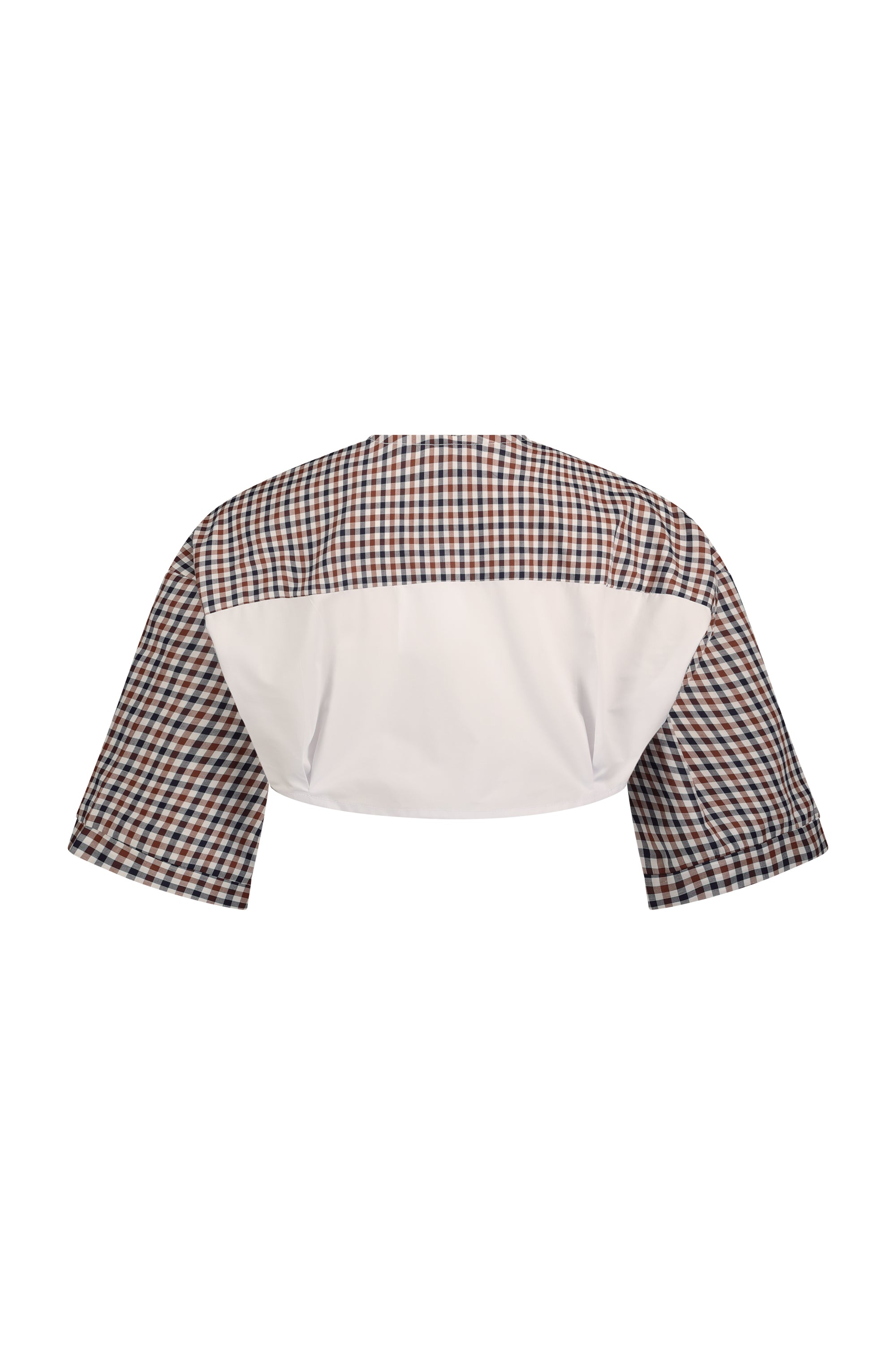 BASEBALL CROP white&brown