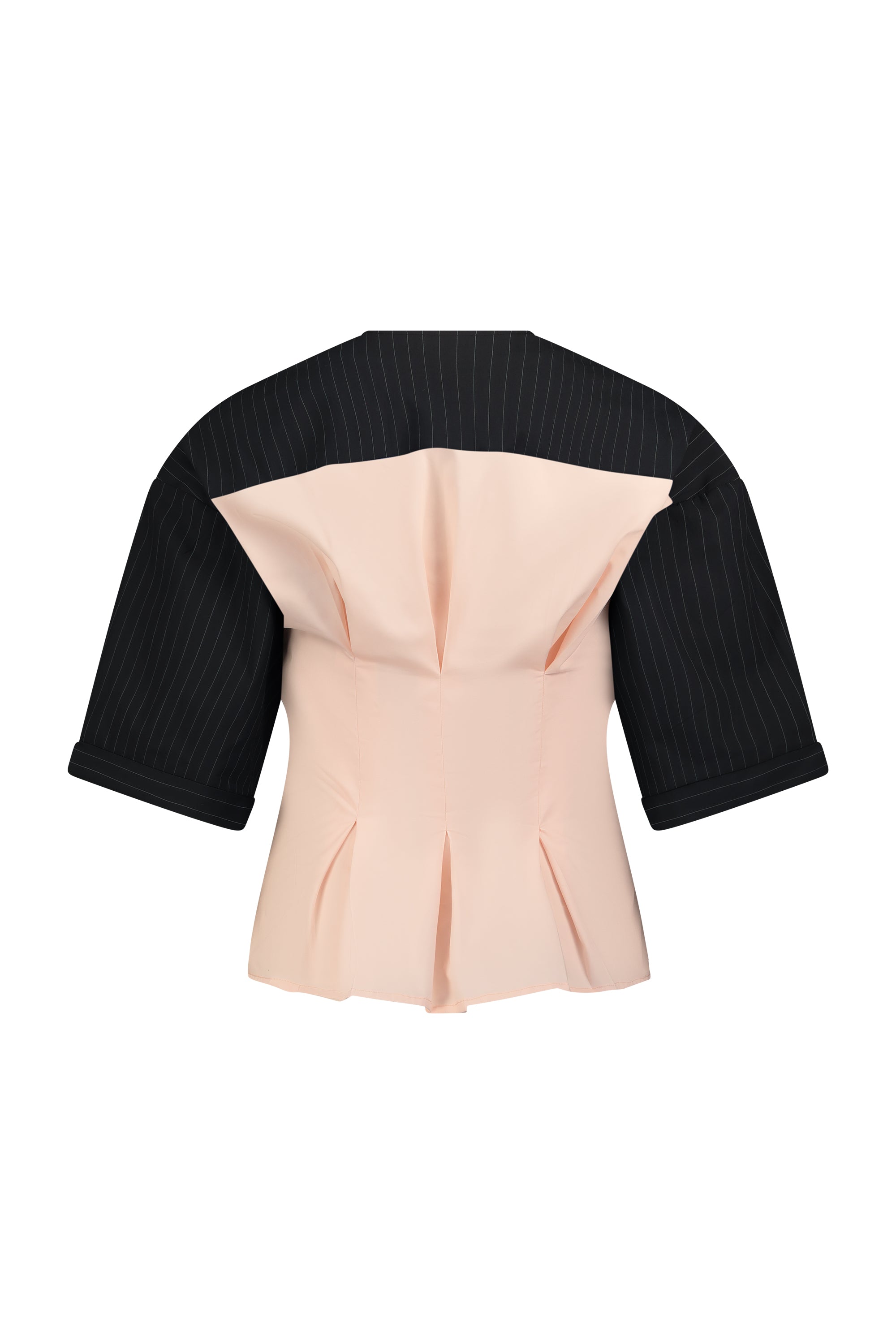 BASEBALL SHIRT pink&black