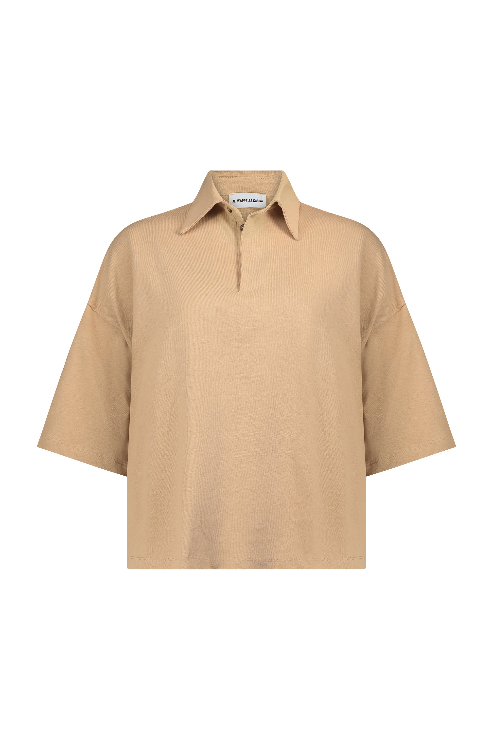 VITTORIA POLO SHIRT camel