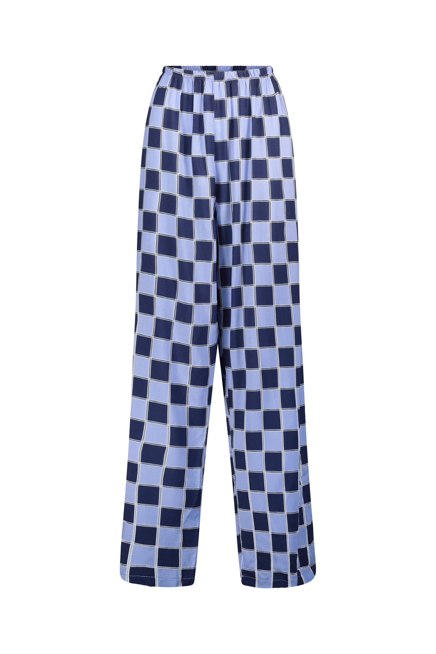 AGATA SWEATPANTS plaid blue