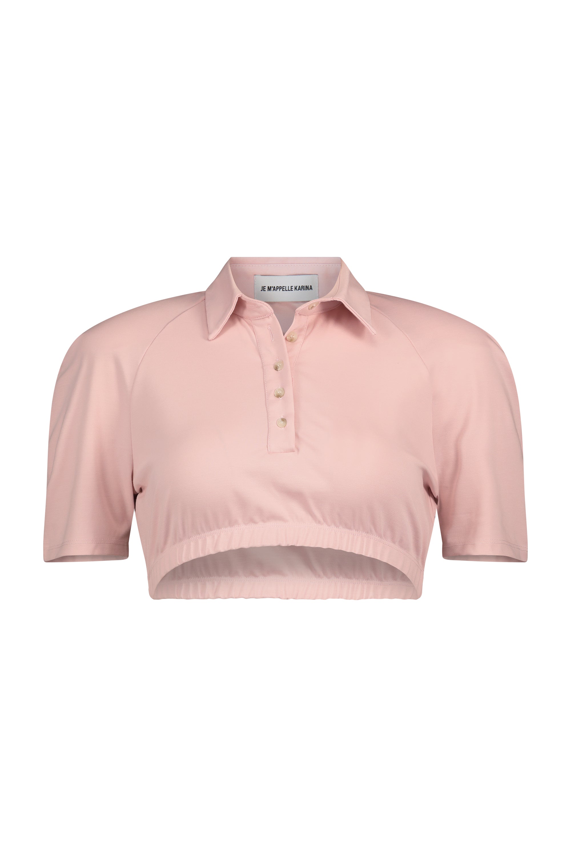 LORD POLO CROP baby pink