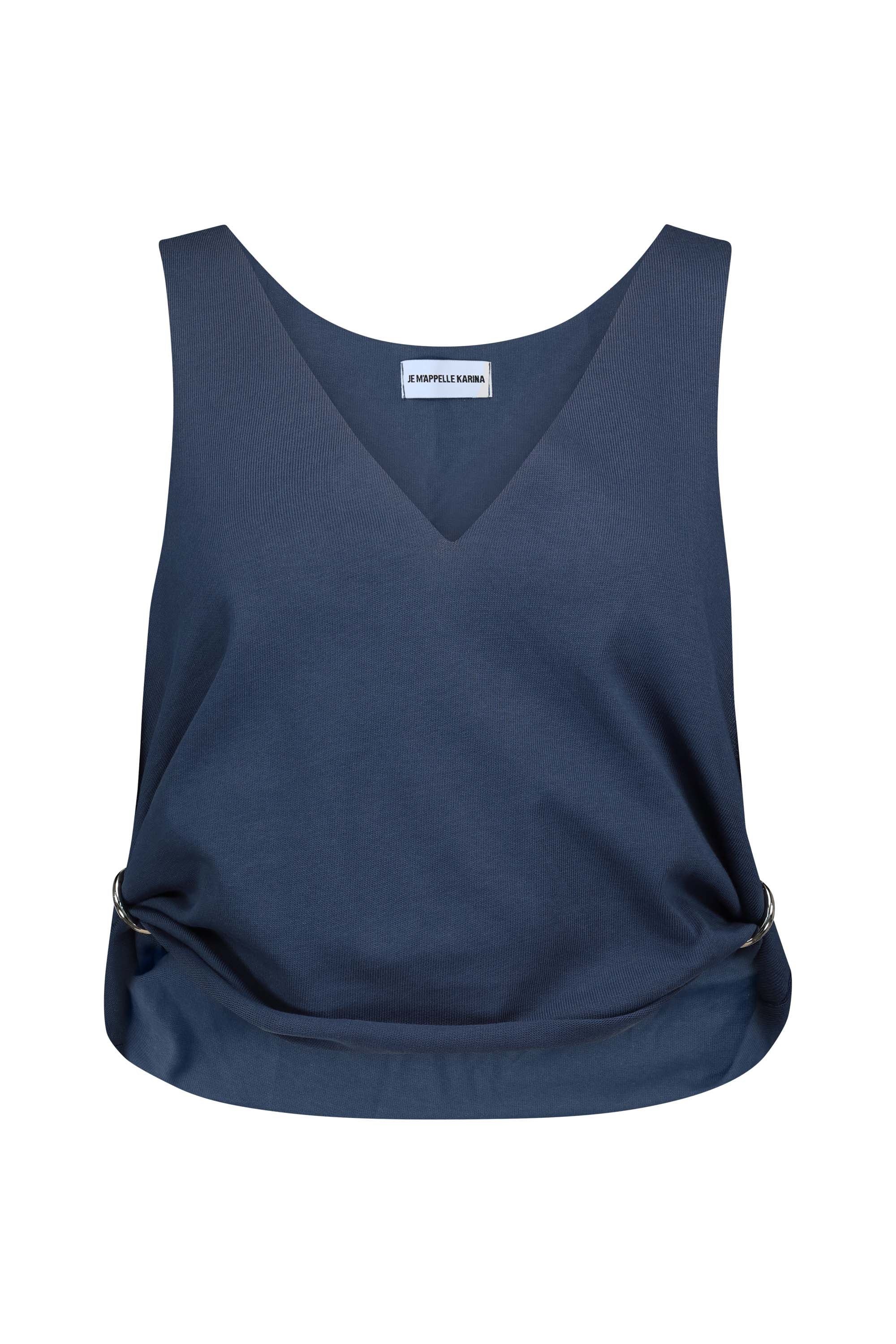 ALANNA TANK blue