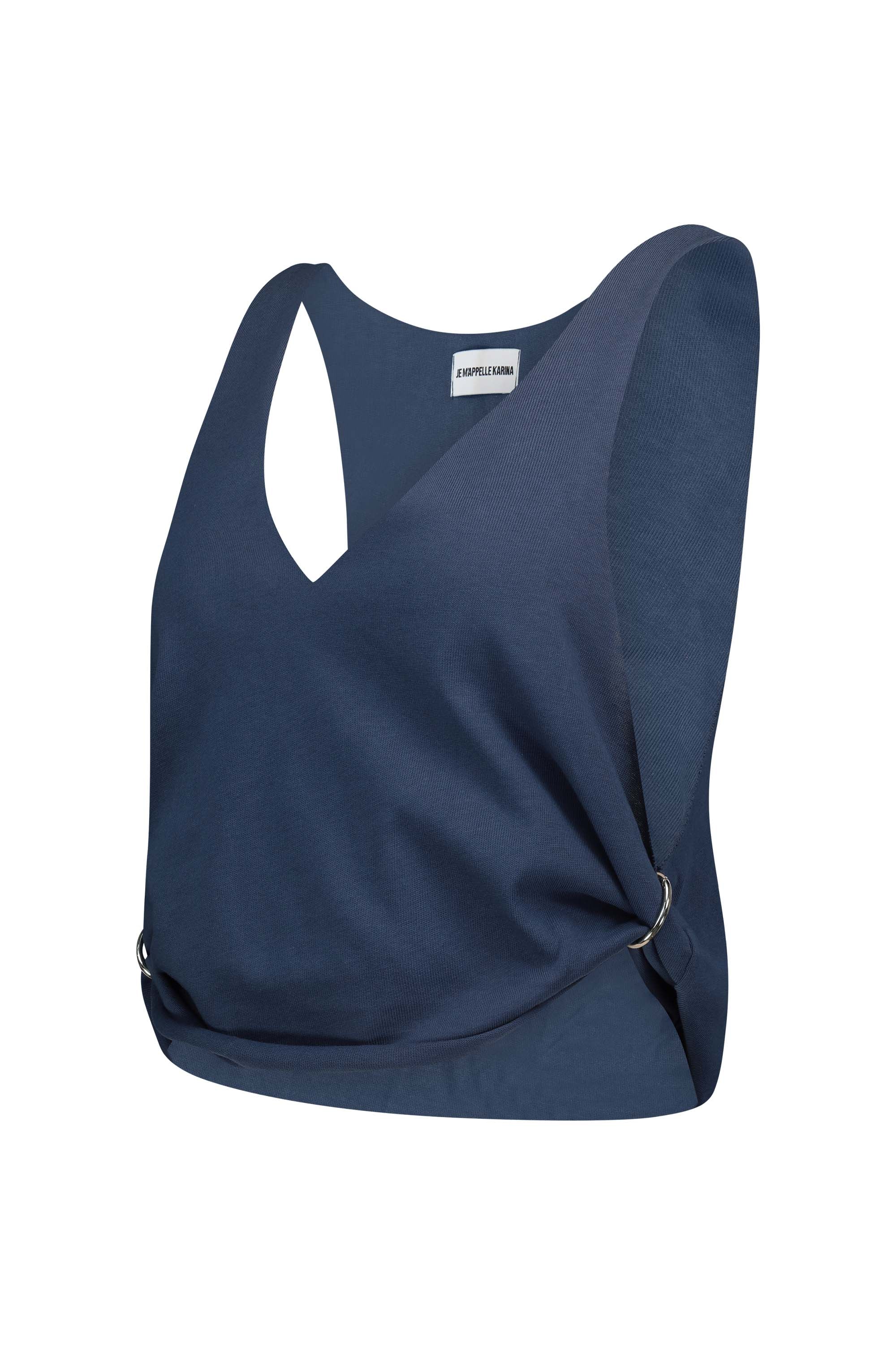 ALANNA TANK blue