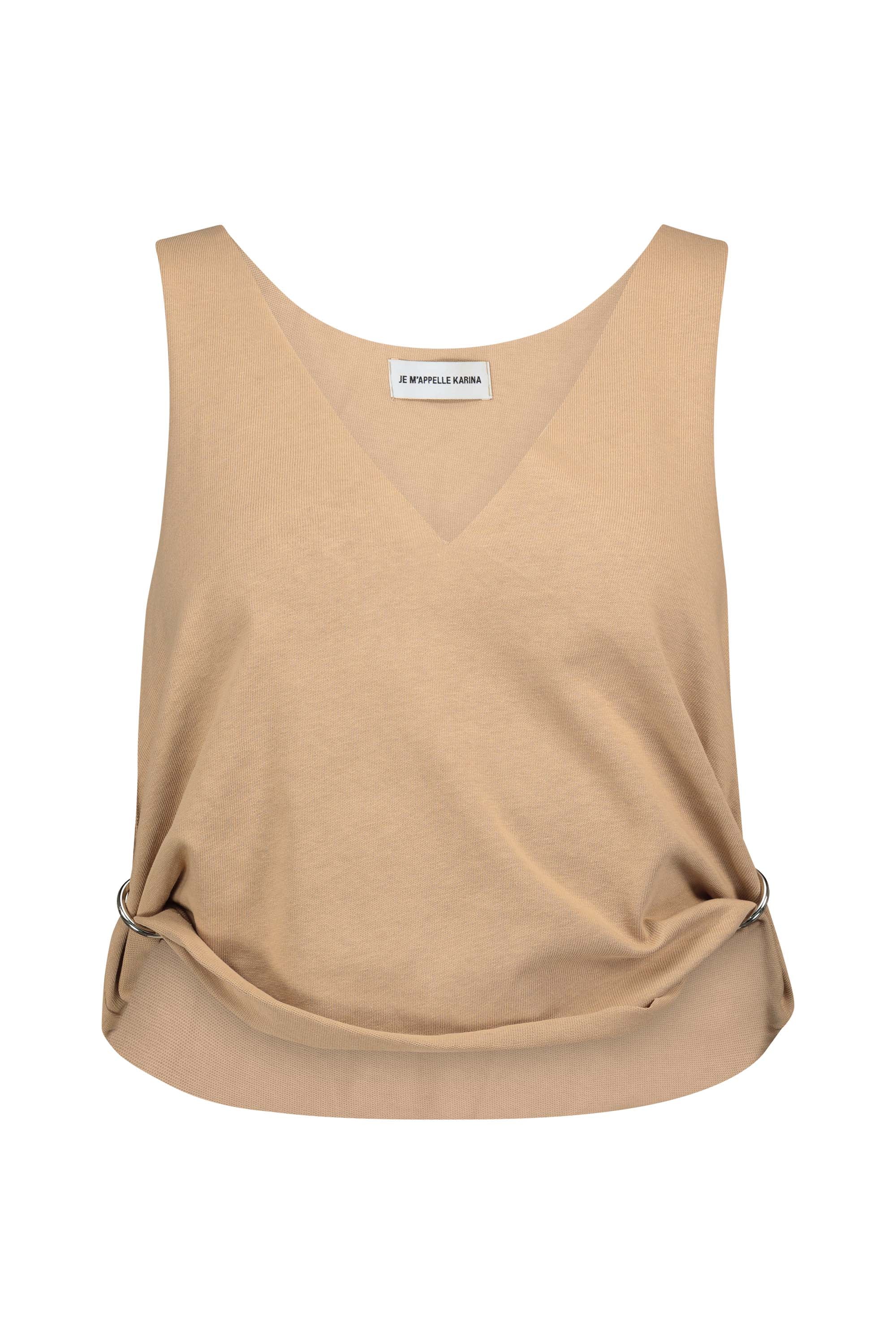 ALANNA TANK camel
