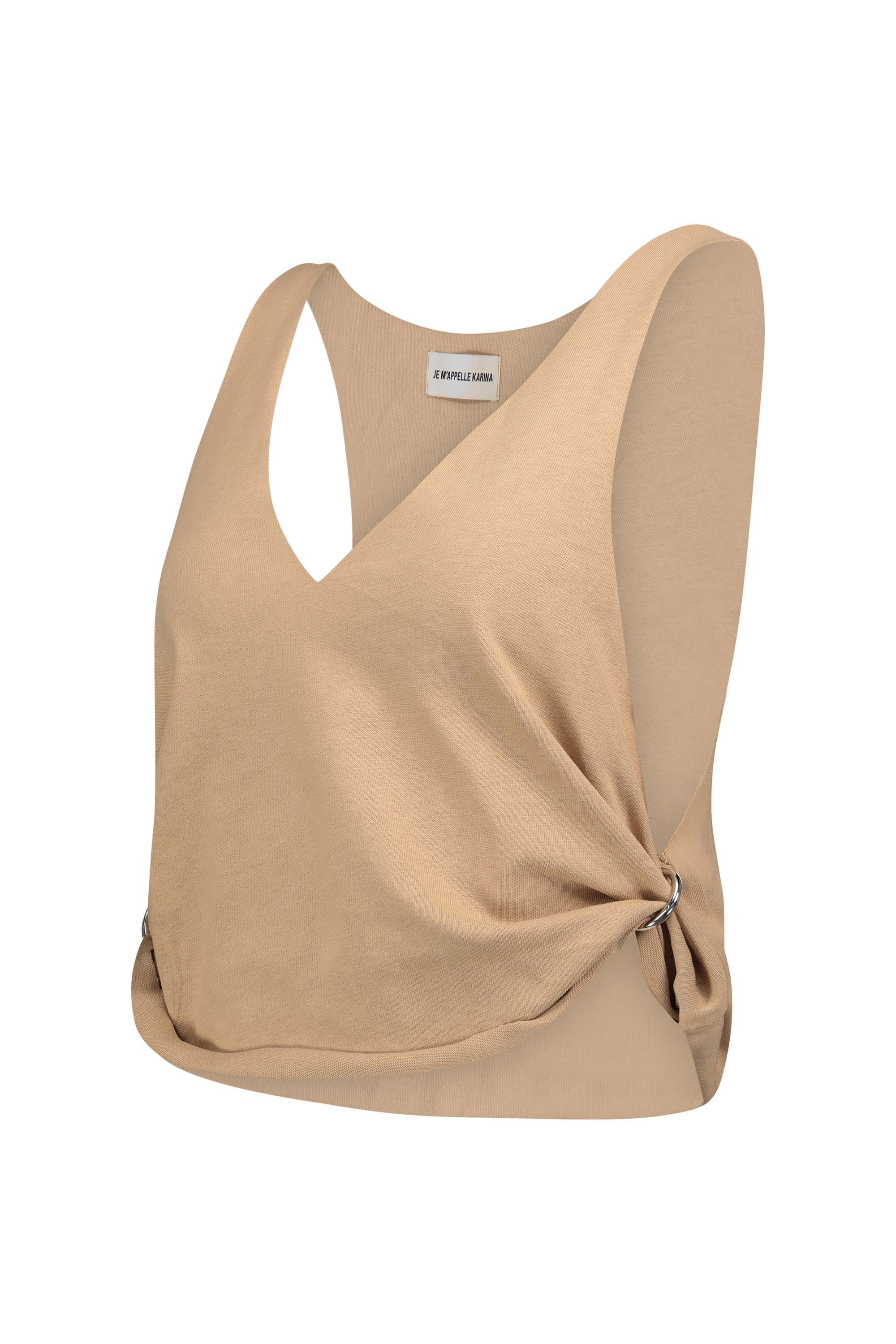 ALANNA TANK camel