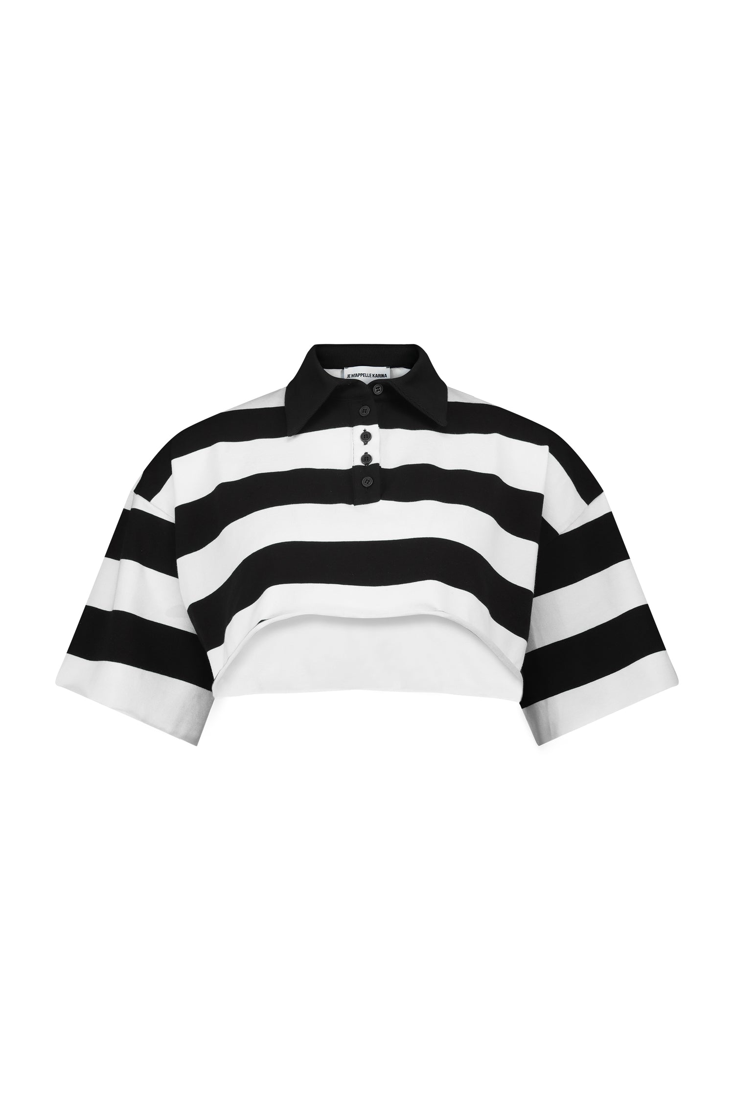 POLO CROP stripes