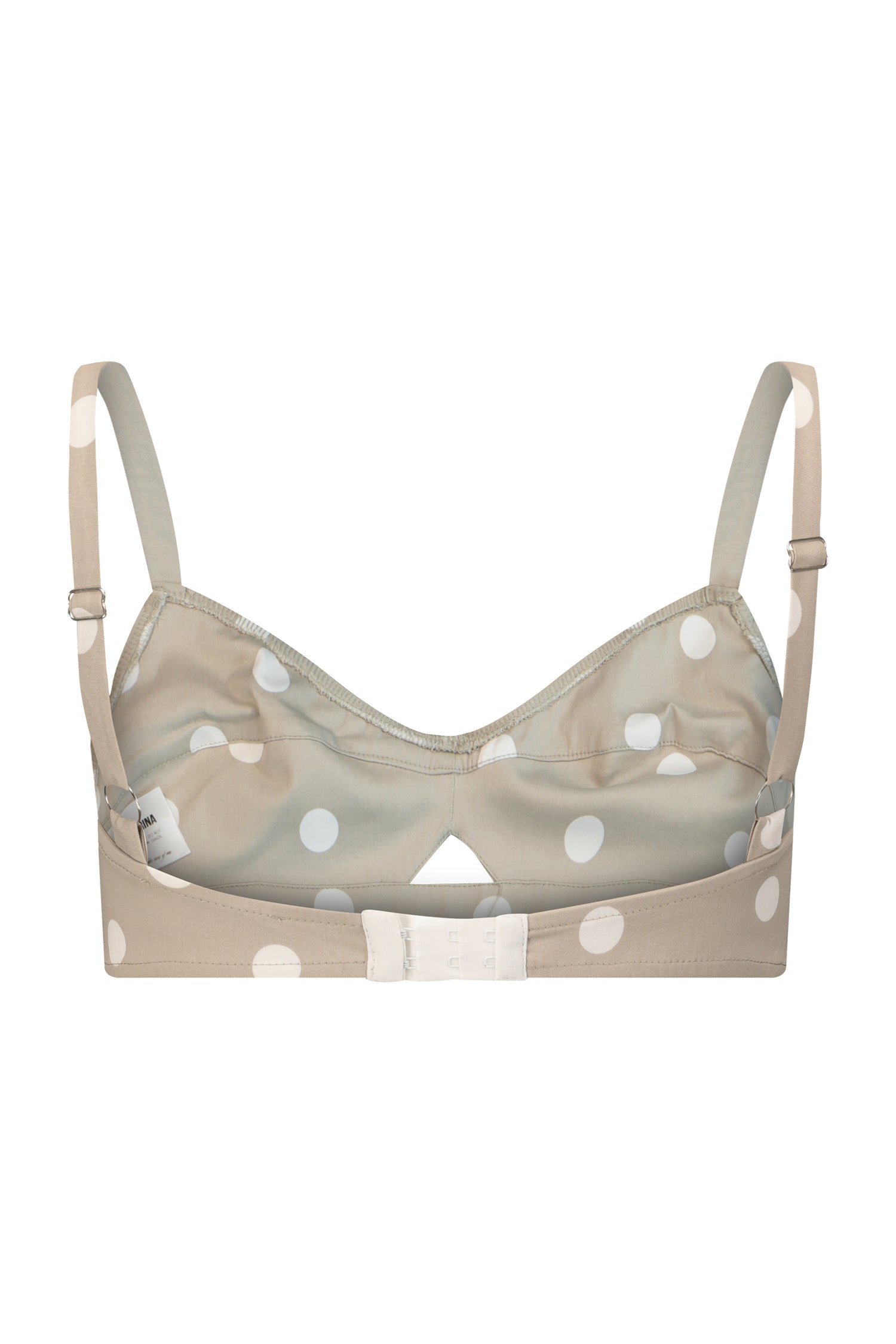 DONATELLA TOP beige&white