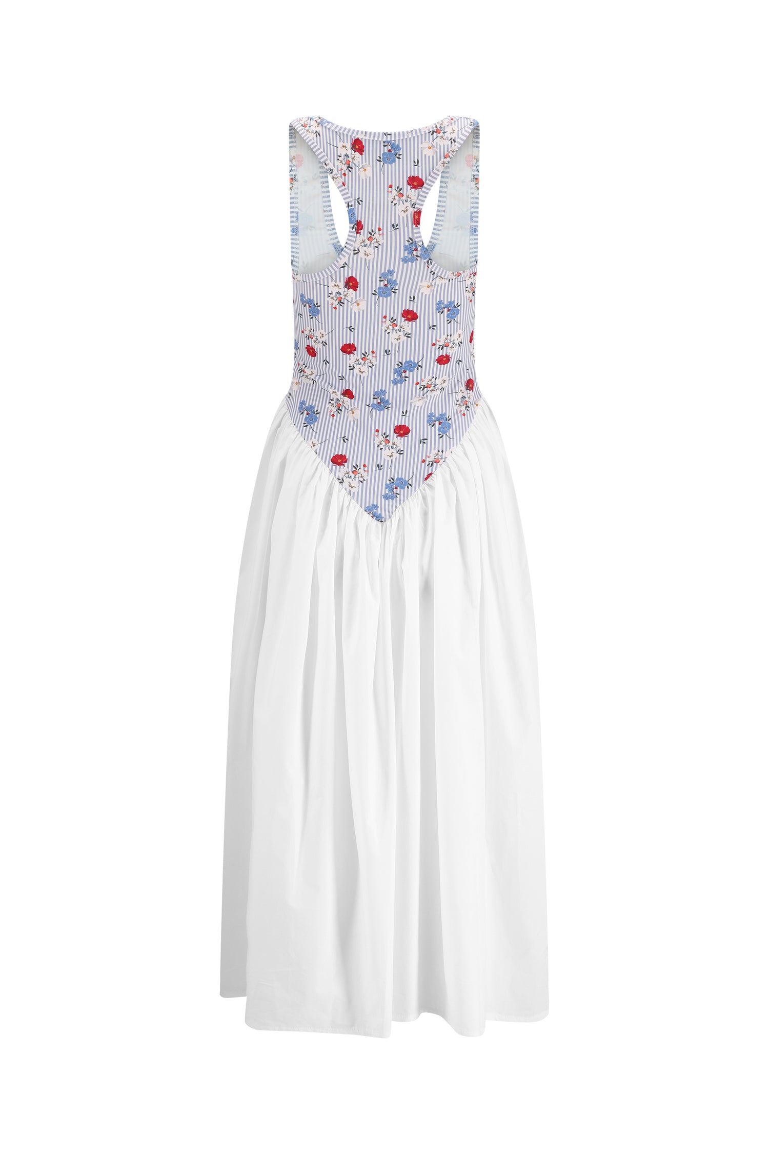 BRYSON DRESS flowers&white