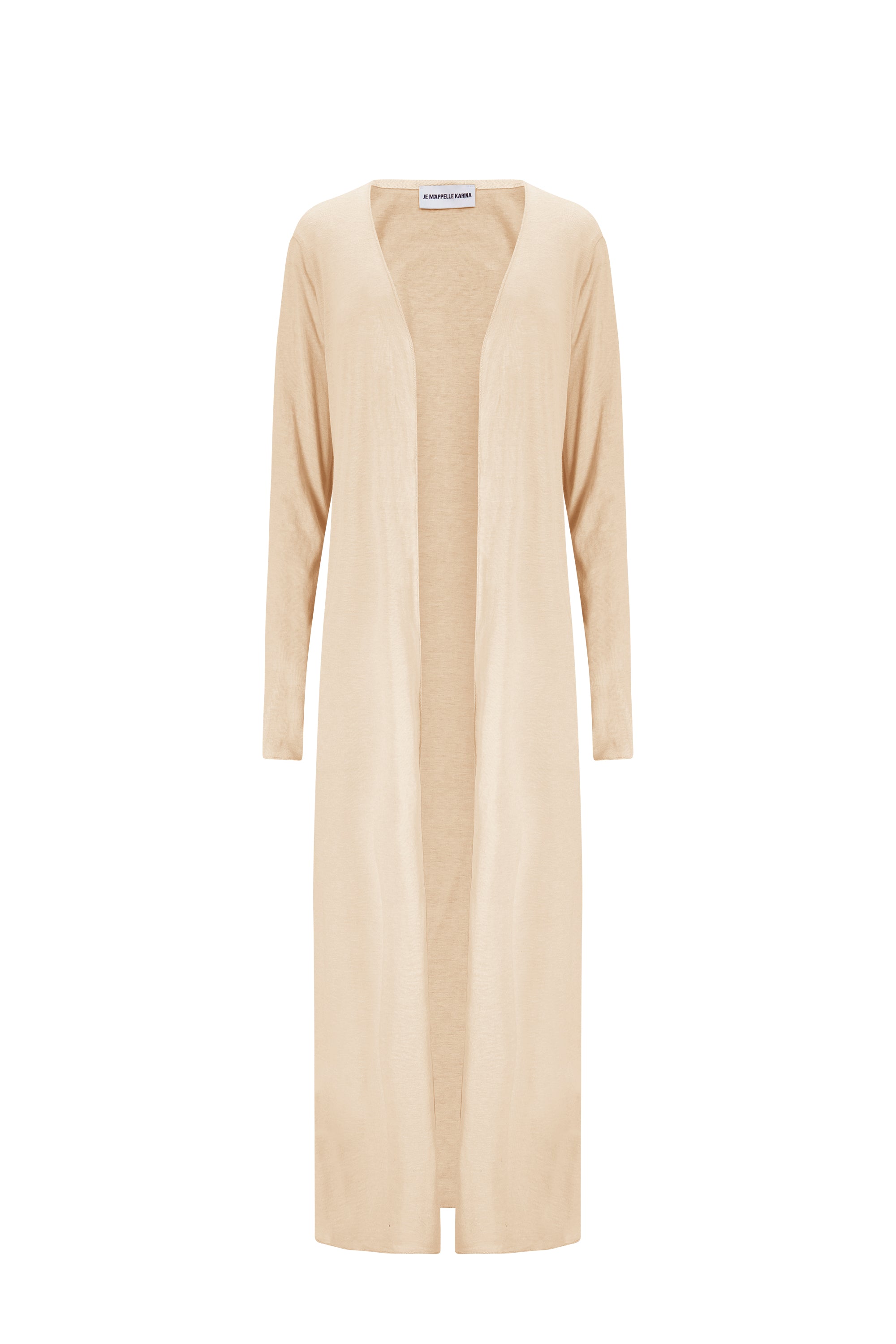 PAUL OVERSHIRT sheer butter