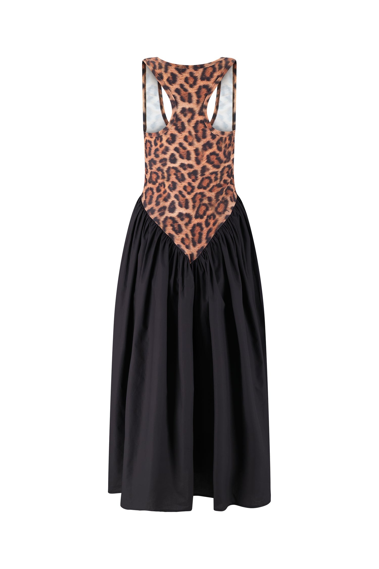 BRYSON DRESS leopard&black