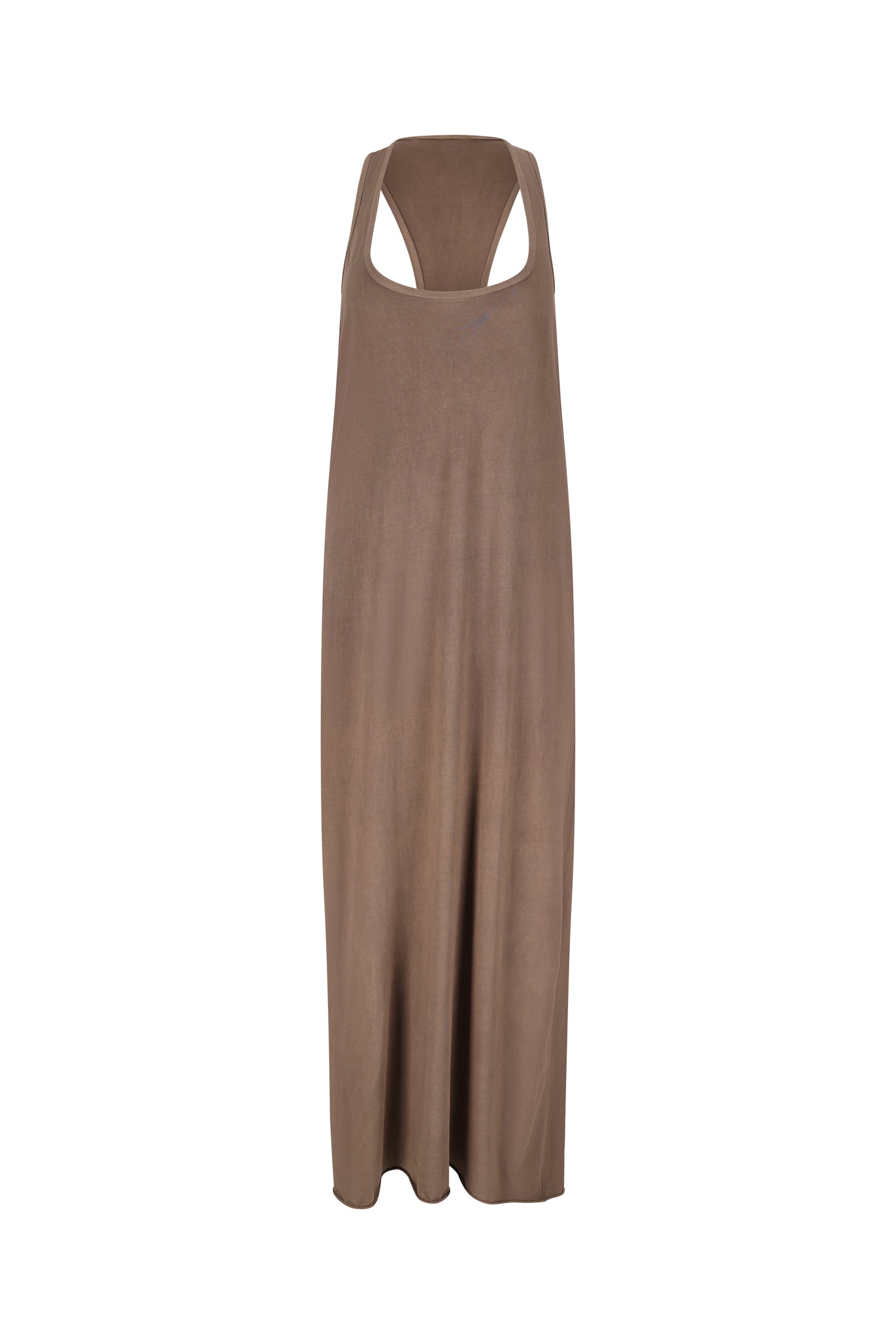 STELLA DRESS wash brown