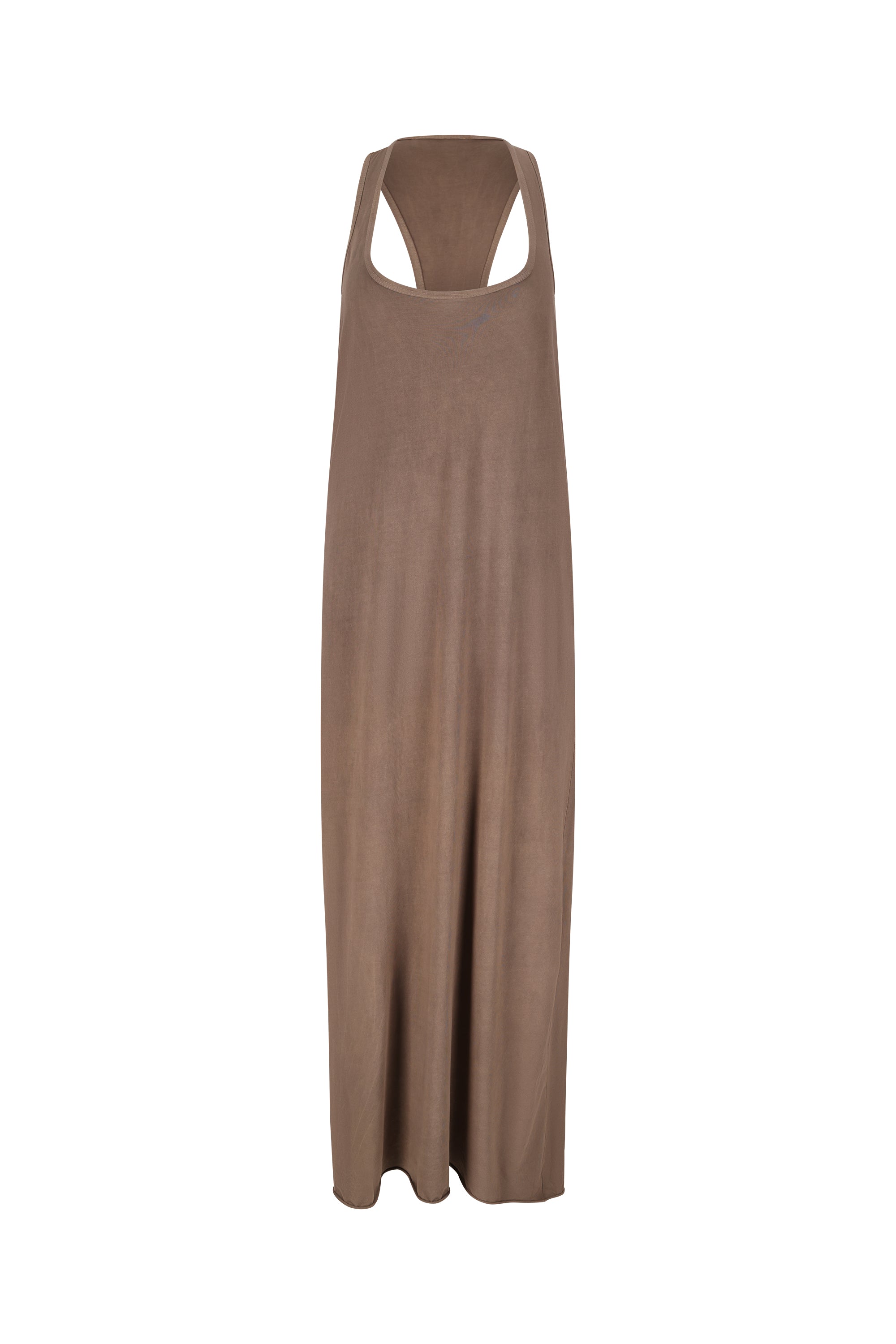 STELLA DRESS wash brown