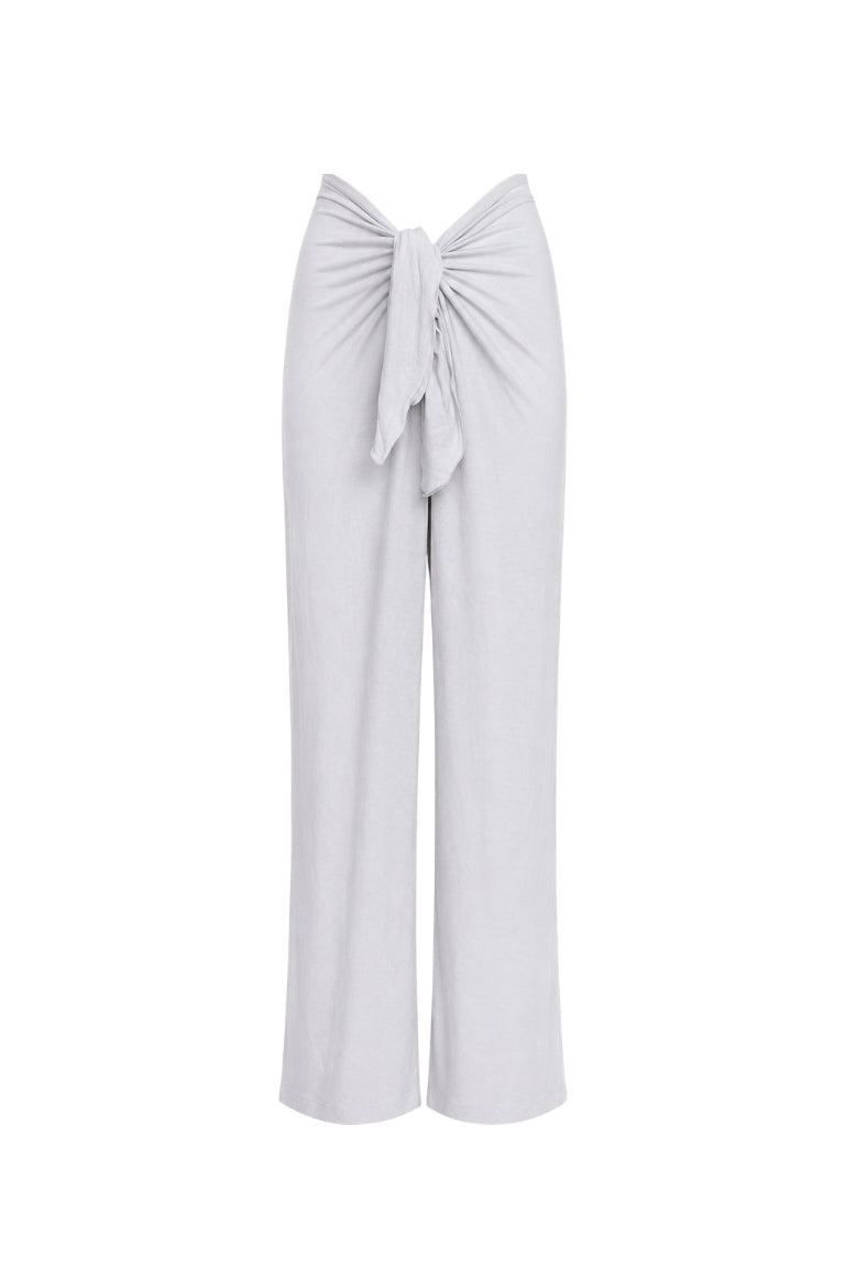 TIE PANTS light gray