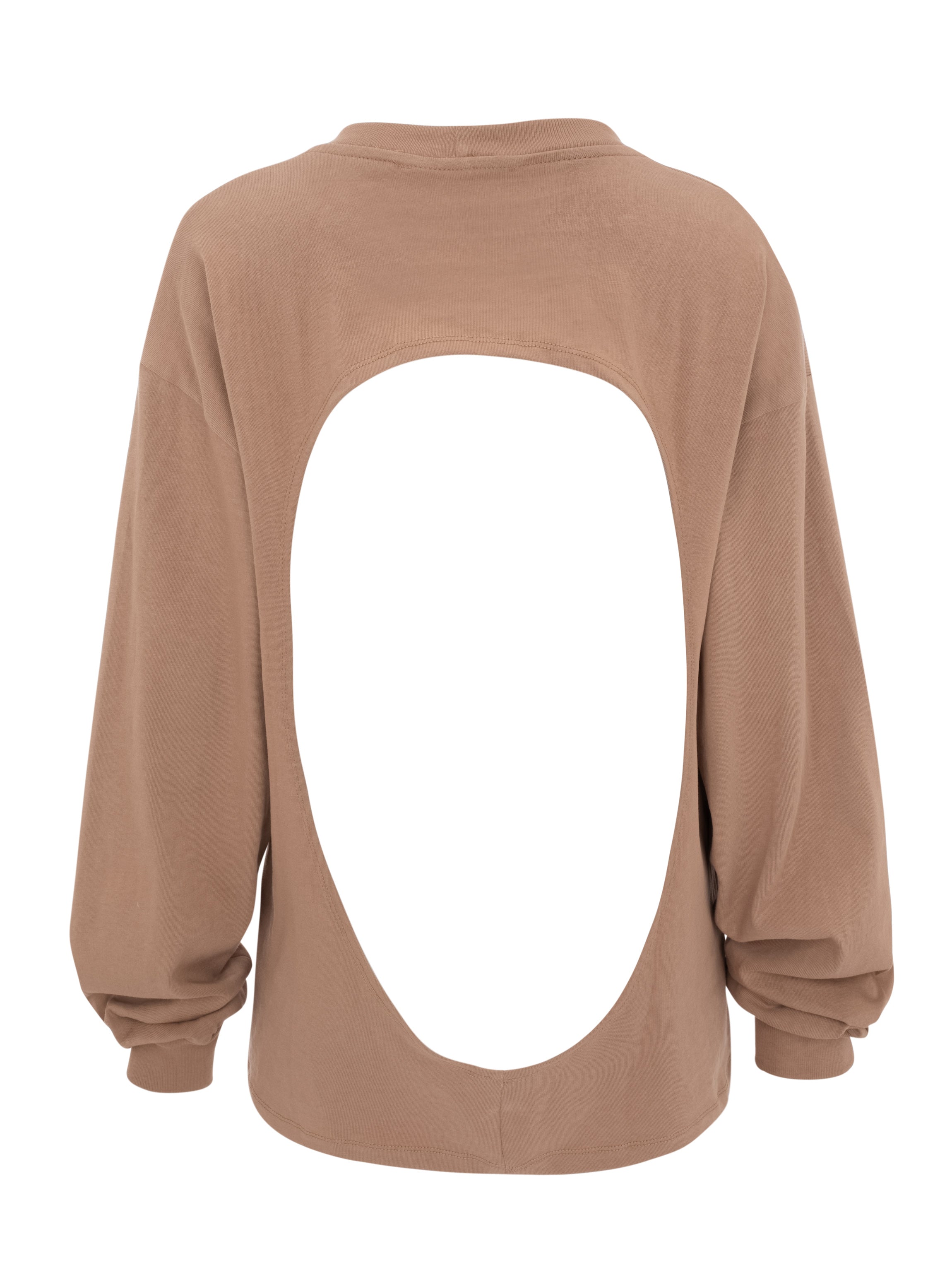 MARISSA OPEN BACK wash camel