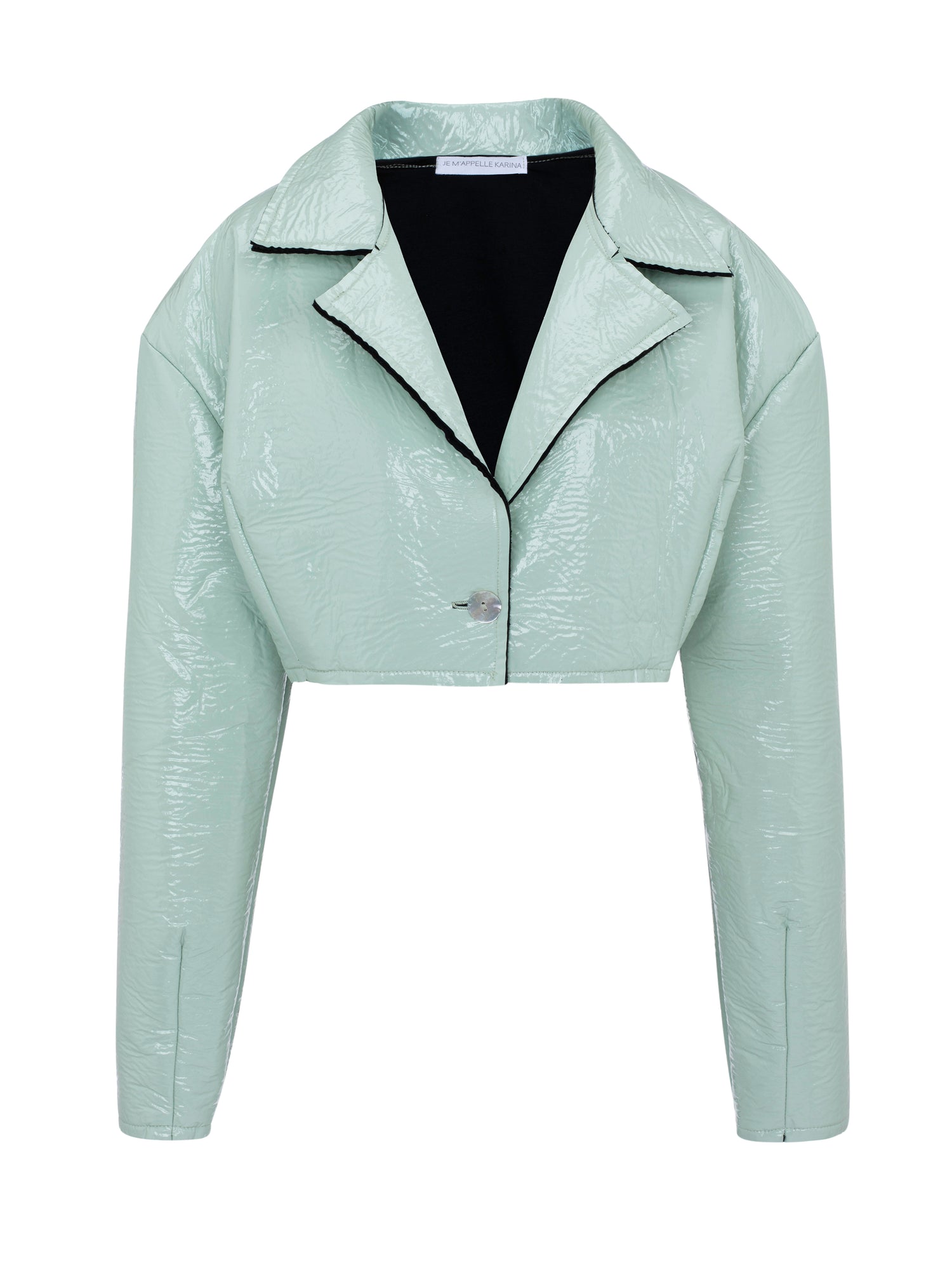 BRYCE CROP COAT menta