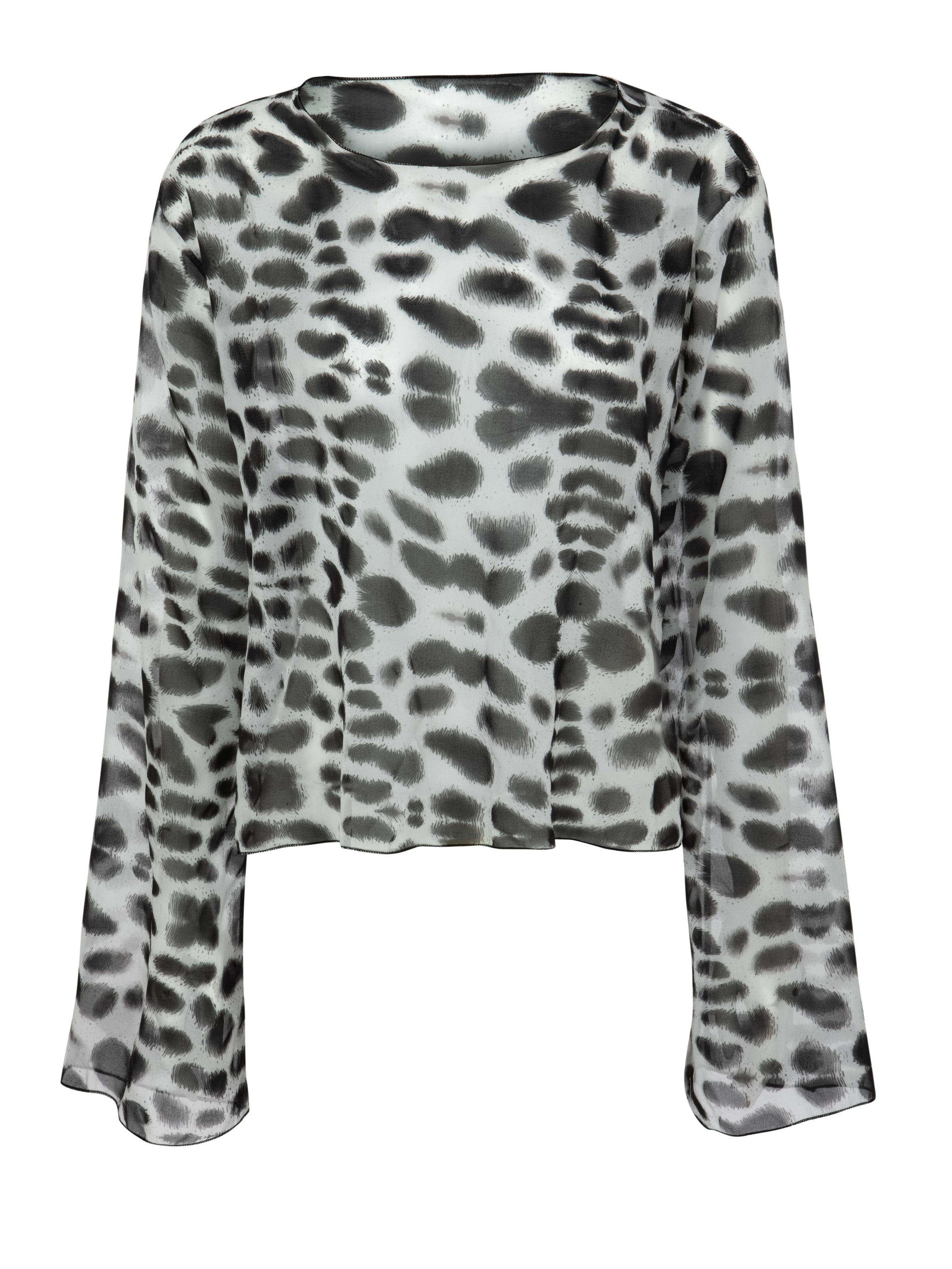 KARINA SHIRT black & white