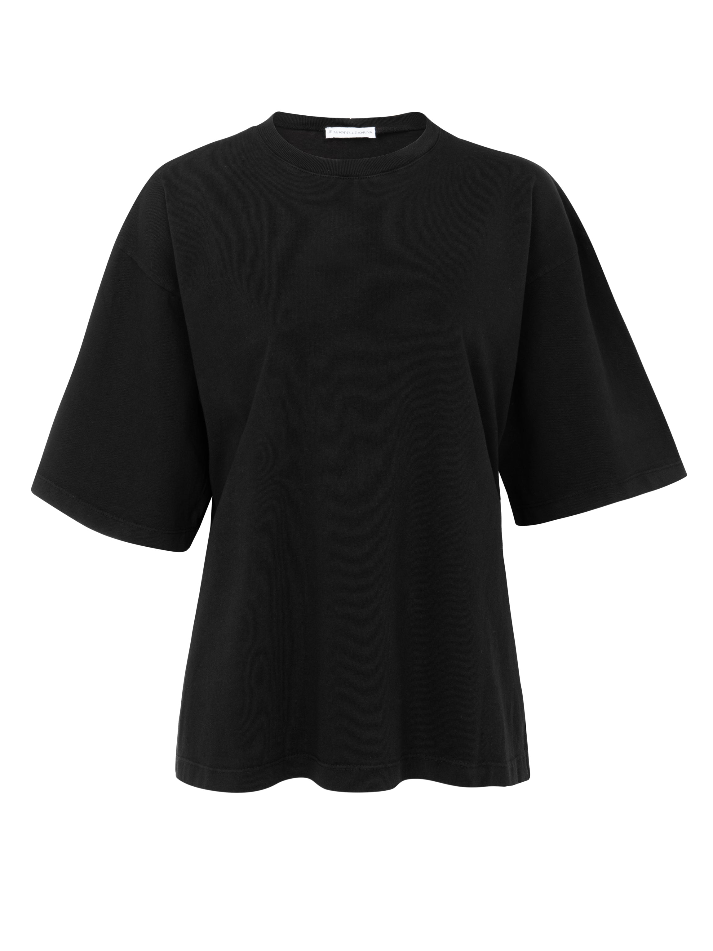 OVERSIZE T black