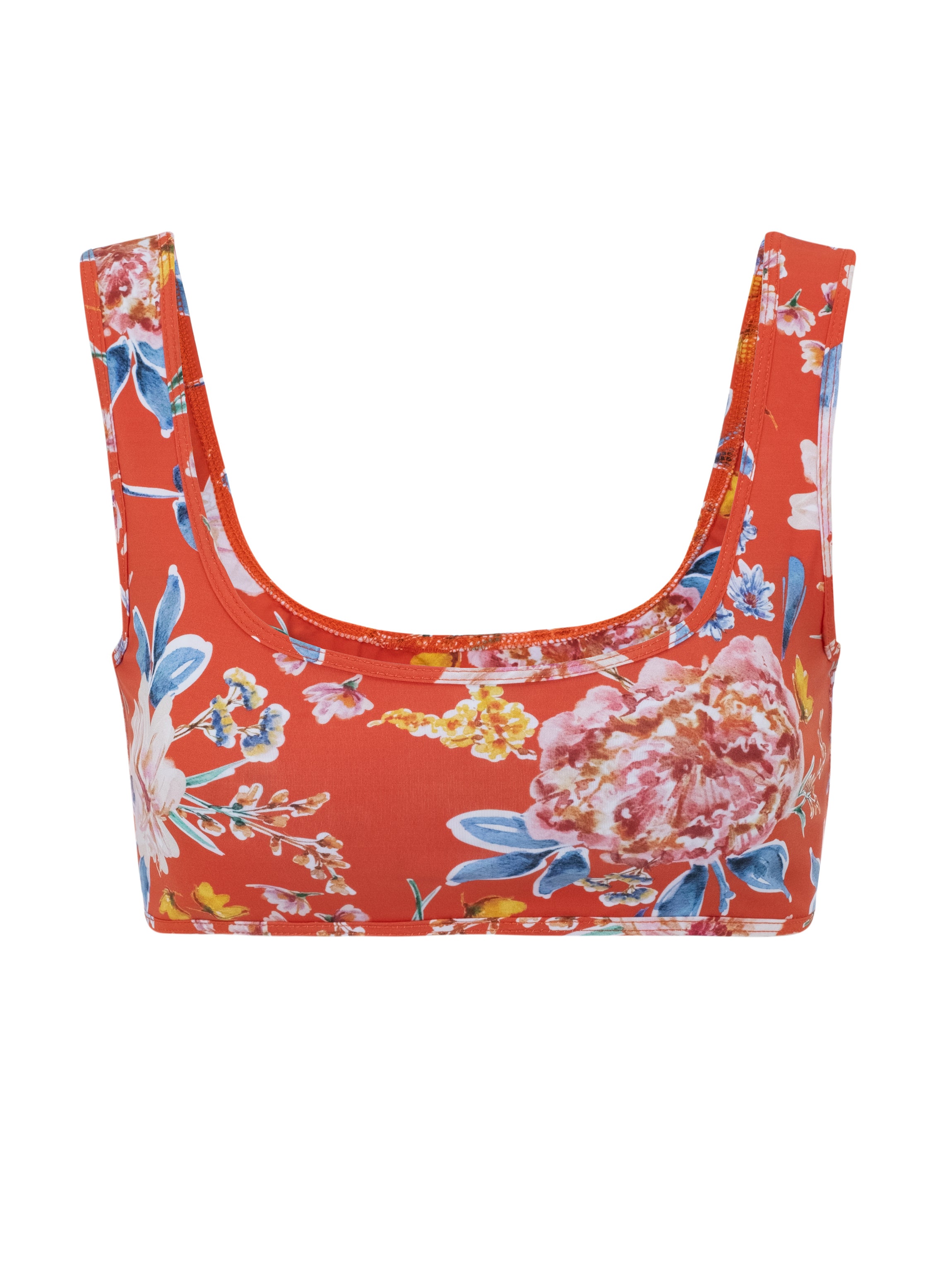 NELLIE TOP red&floral