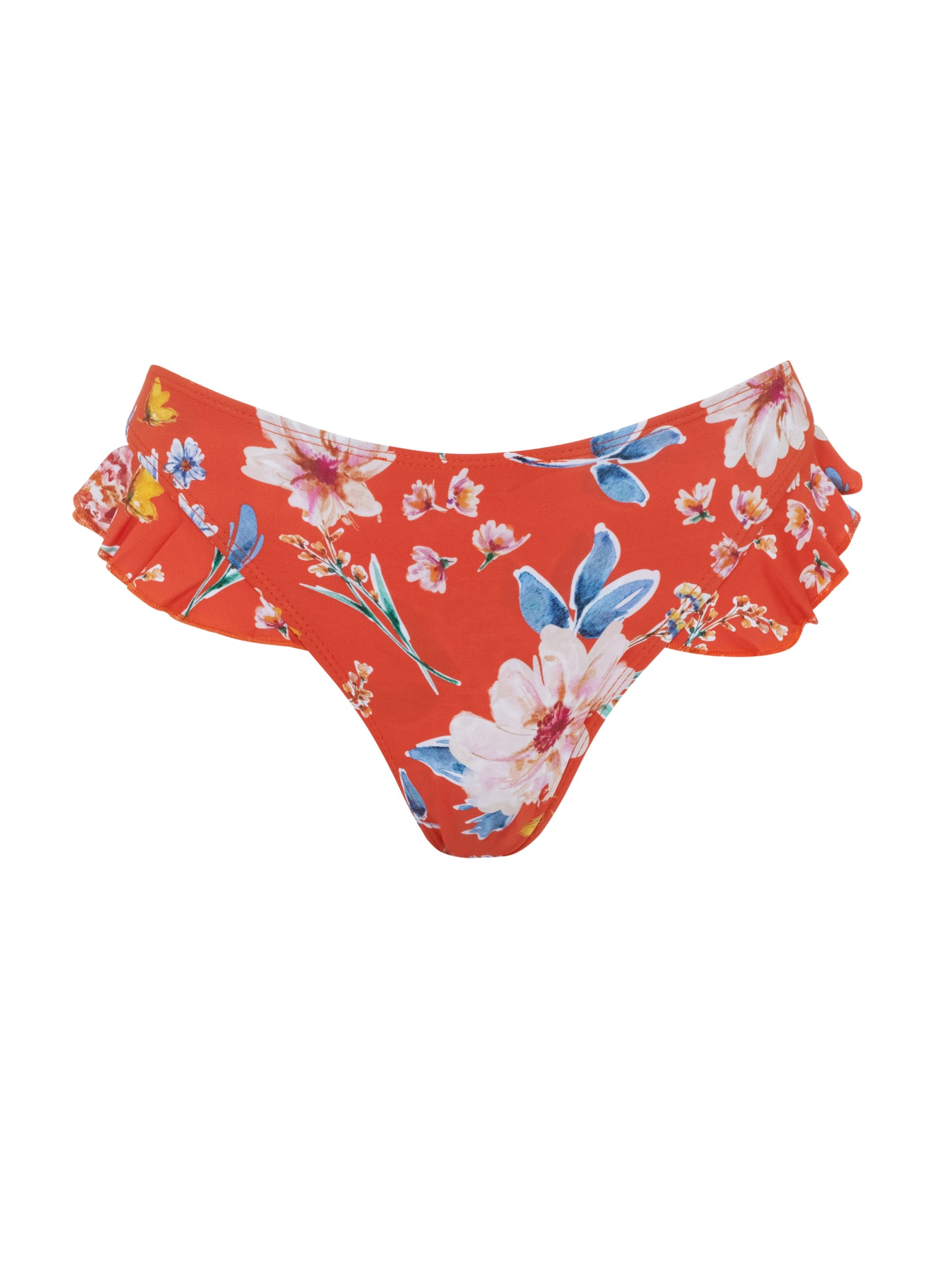 DAISY BOTTOM red&floral