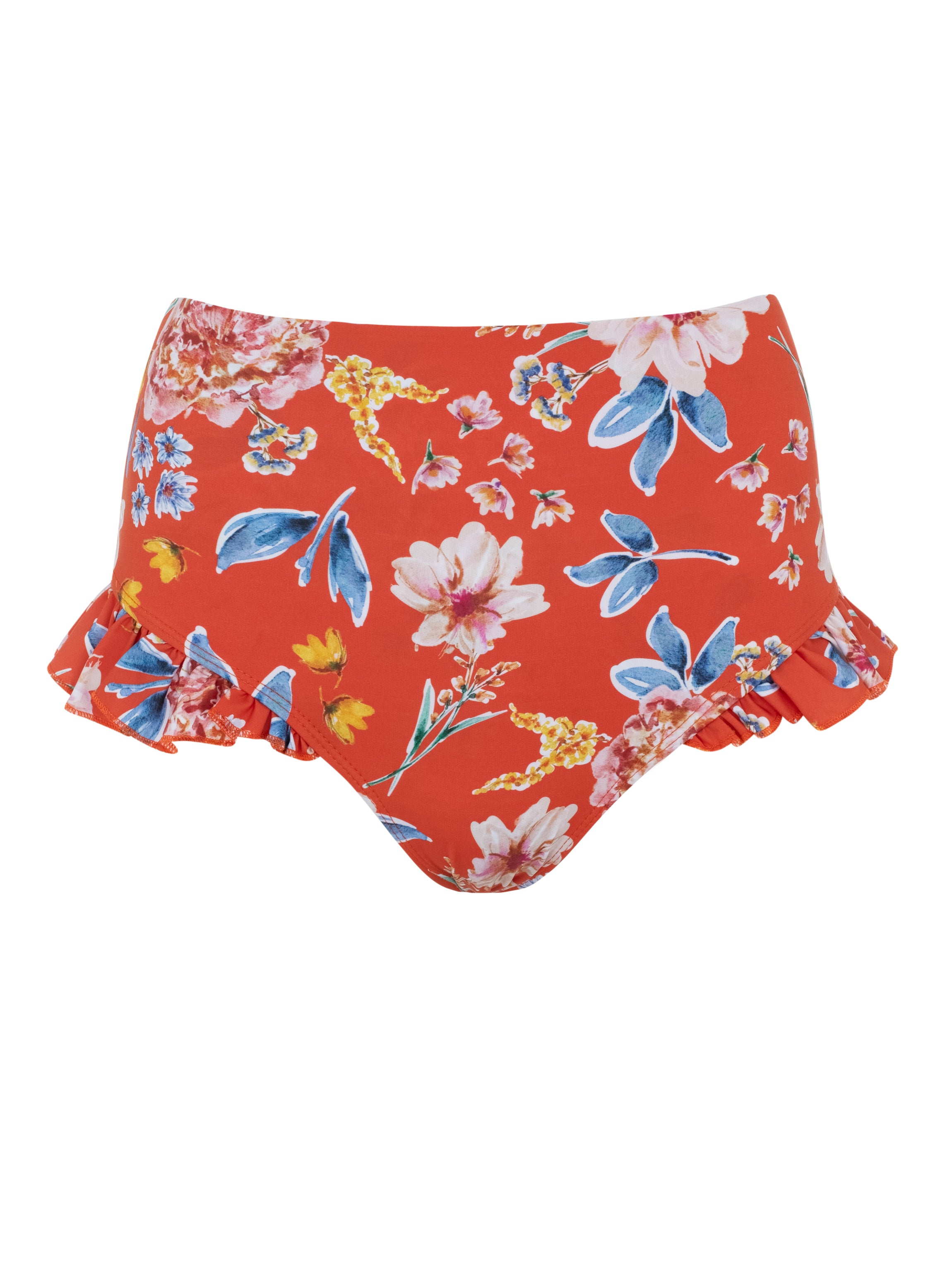MARTHA BOTTOM red&floral