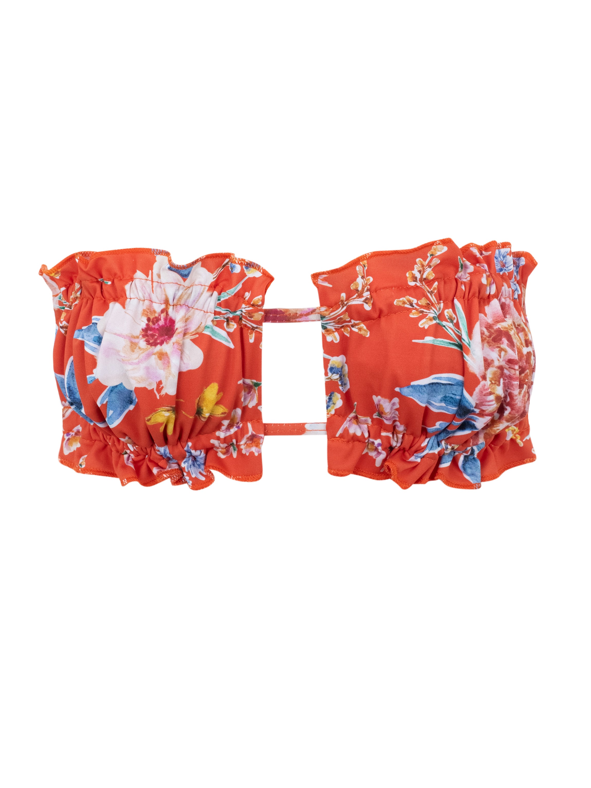 MARTHA TOP red&floral
