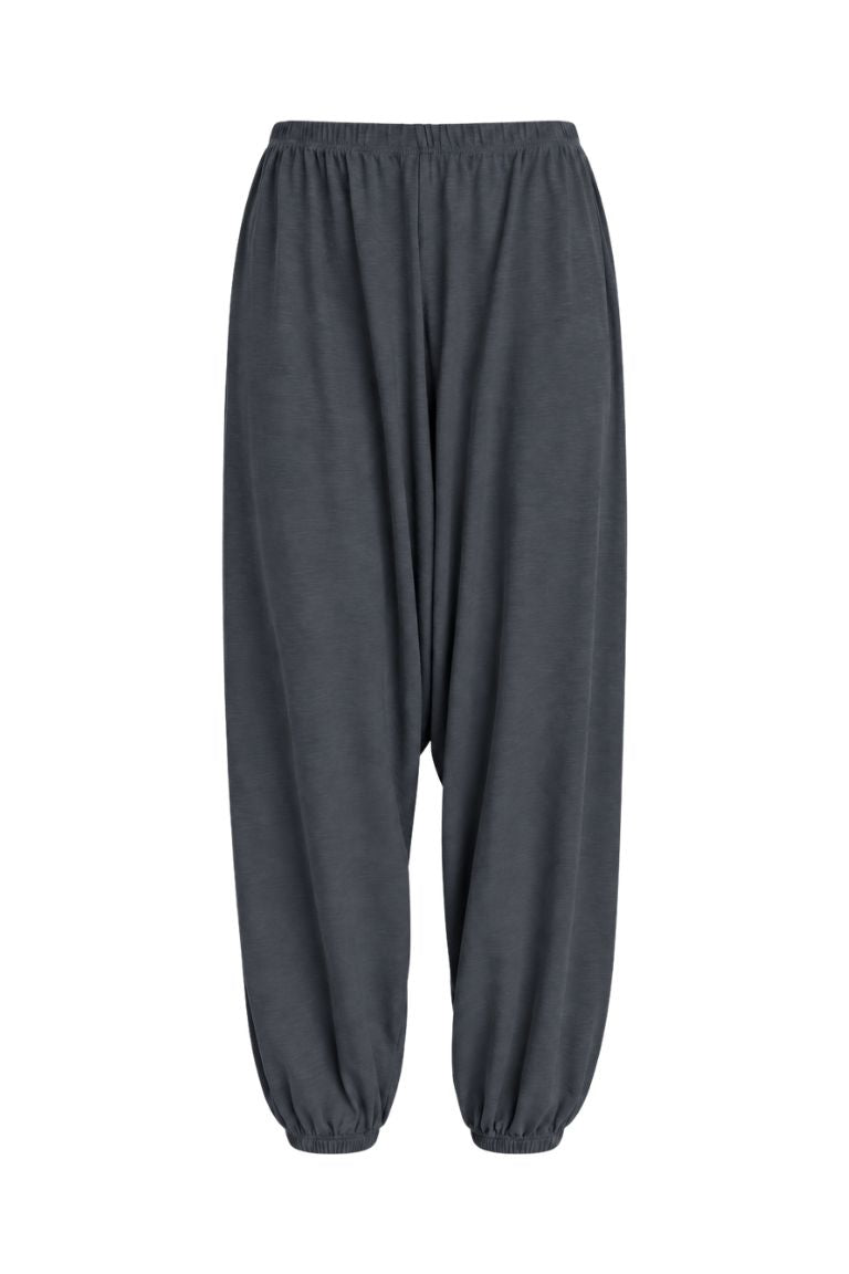 TONI SLUB PANTS gray