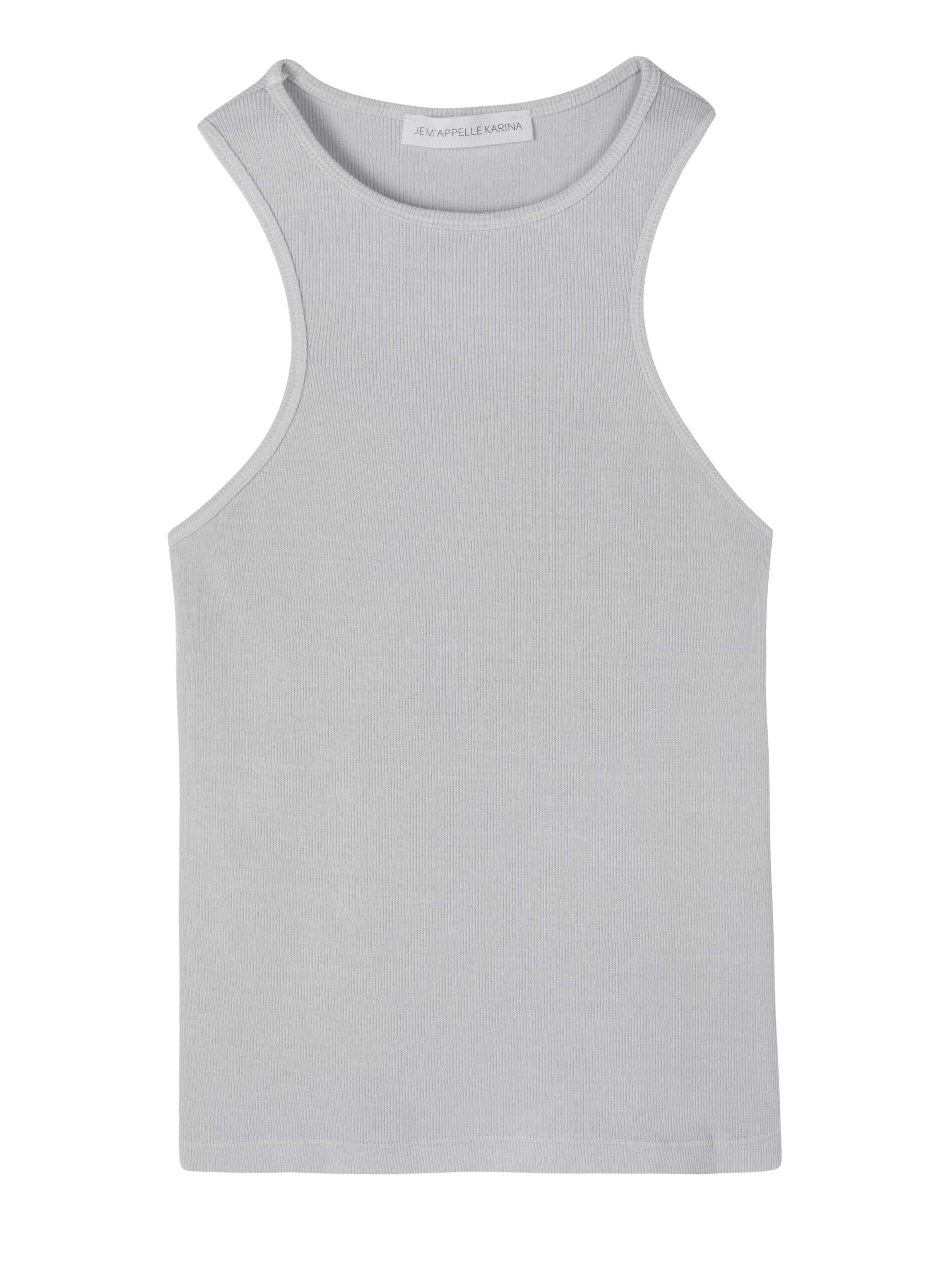 RIB TANK dirty white