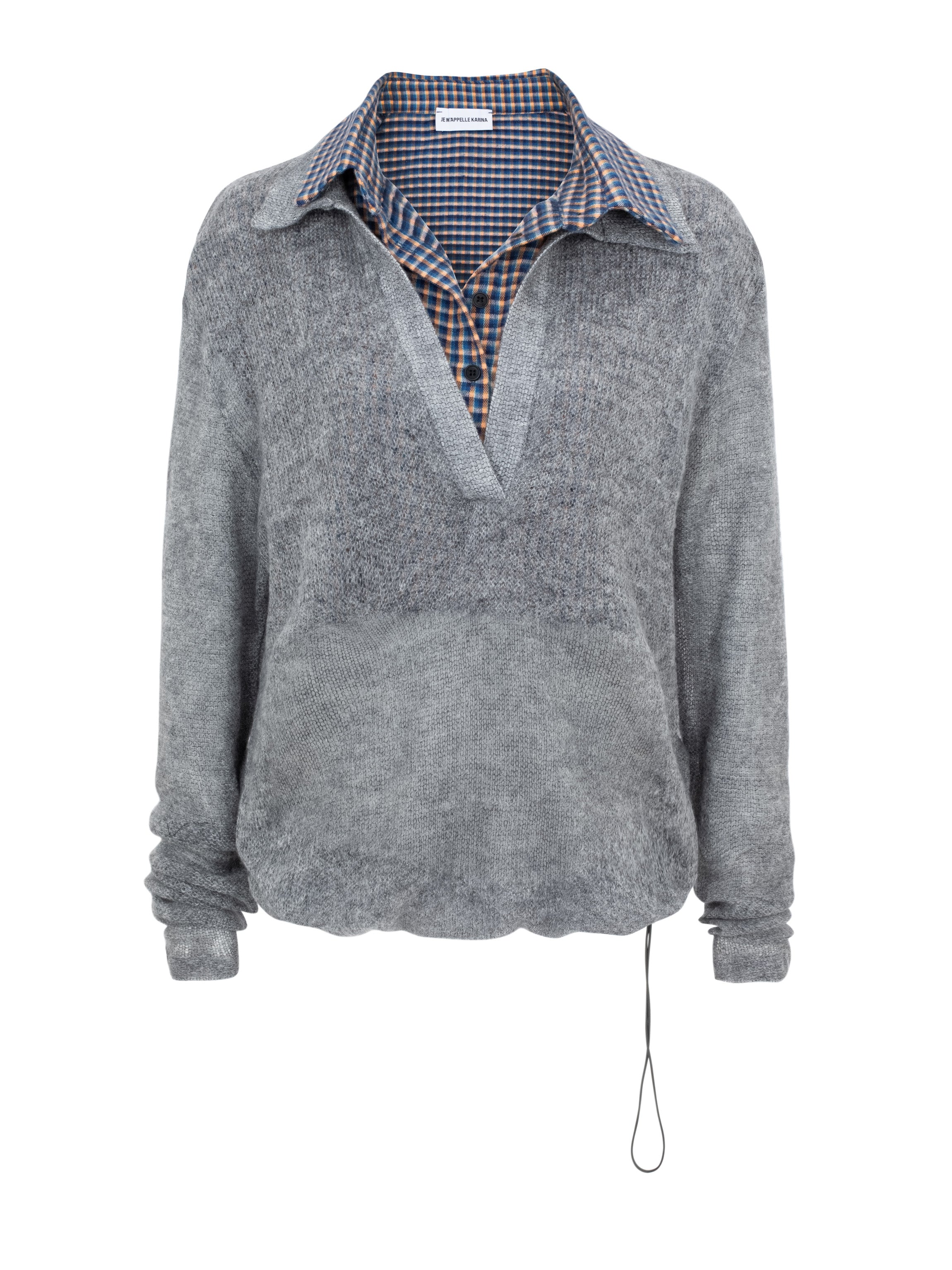 ANDREA SHIRT gray