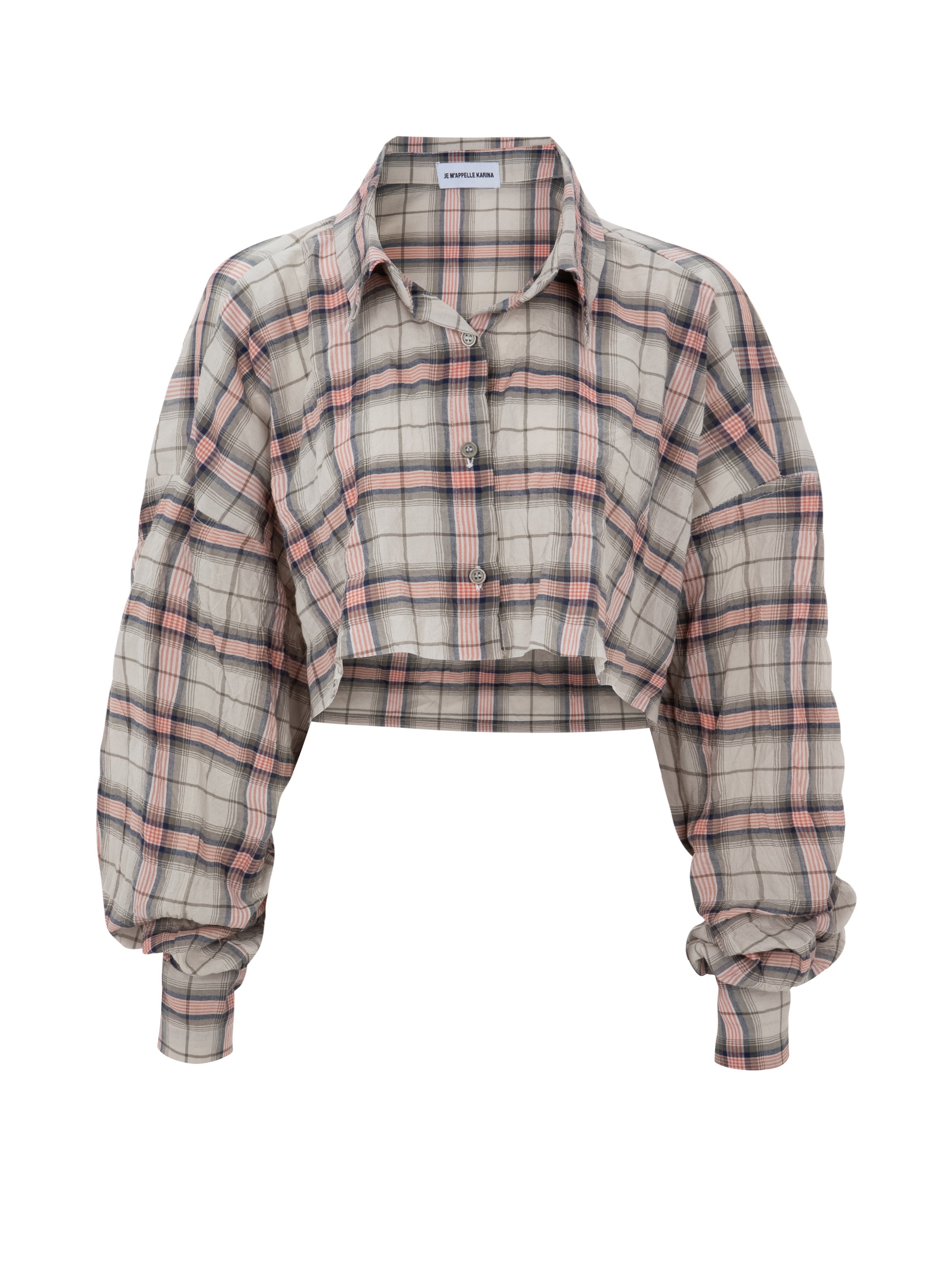 KILLIAN CROP pink&offwhite