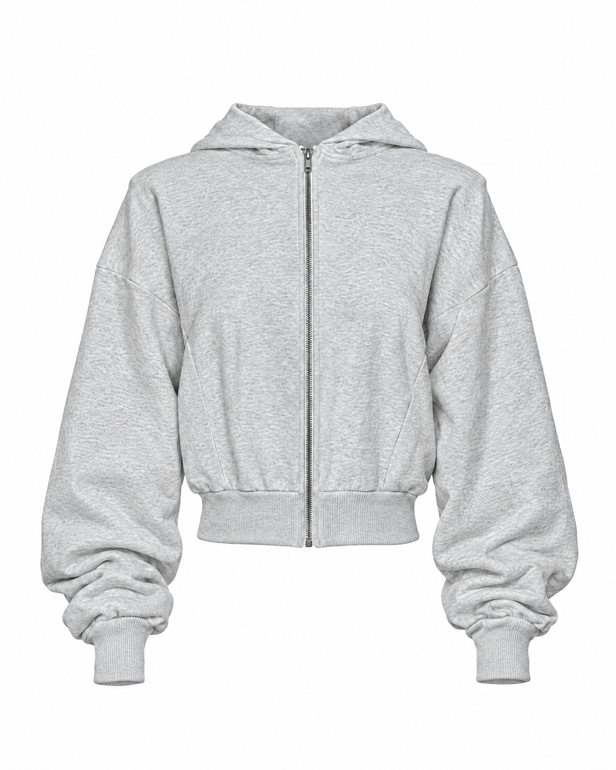 MARGOT ZIP HOODIE melange