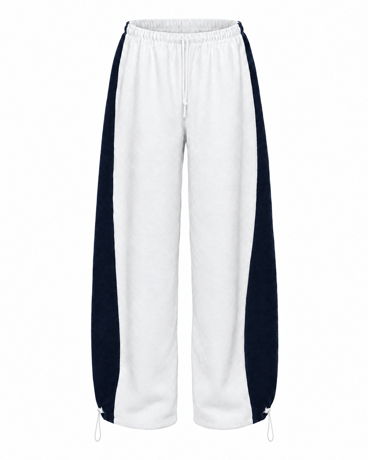 SIMONE SWEATPANTS white&navy