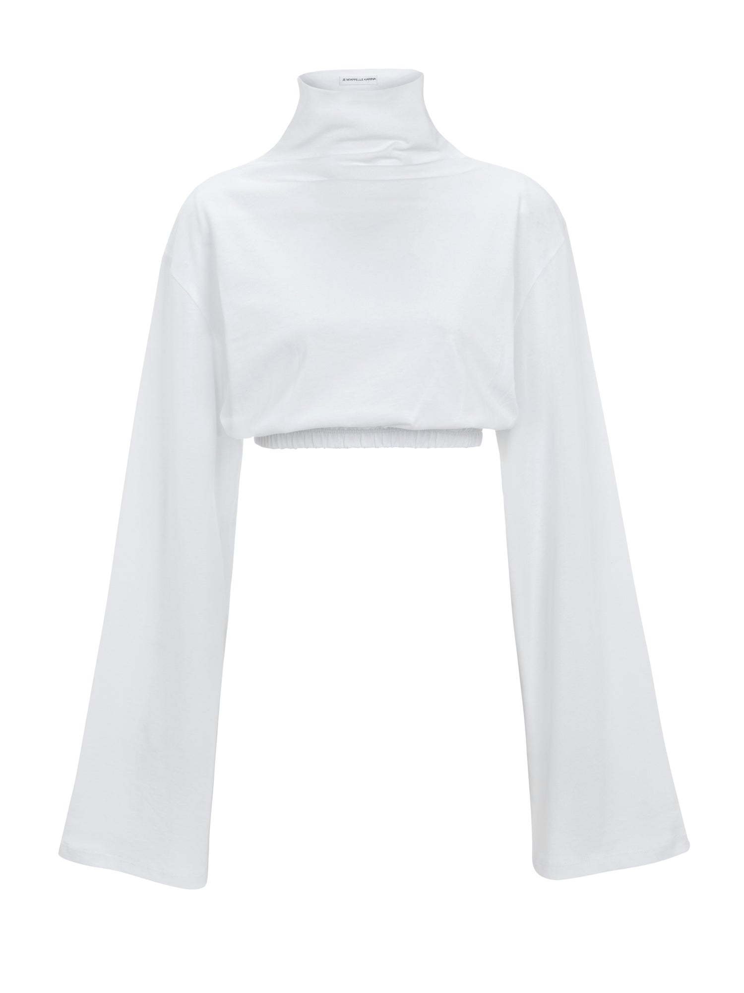 CLARA CROP white