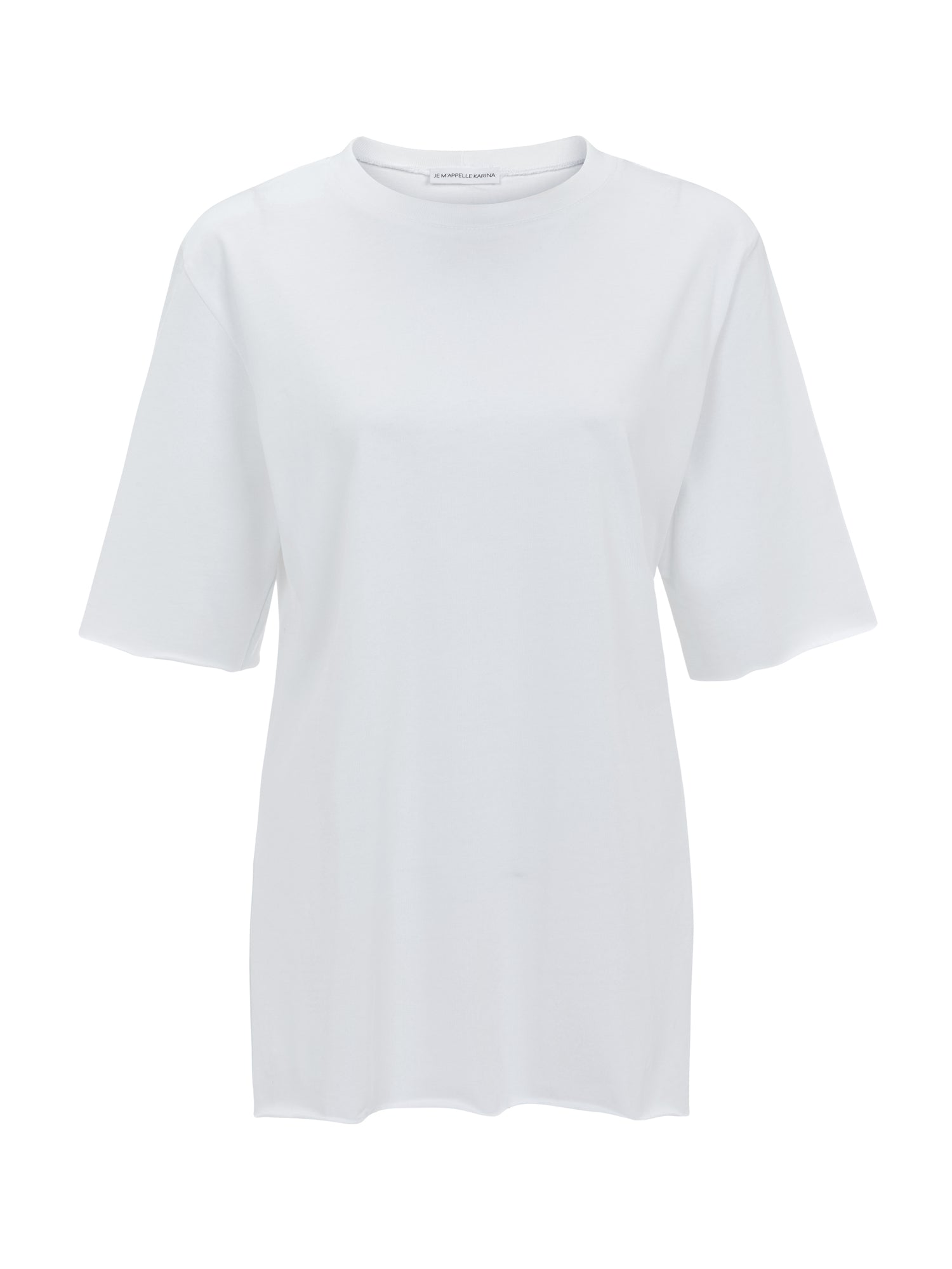 OVERSIZE T white