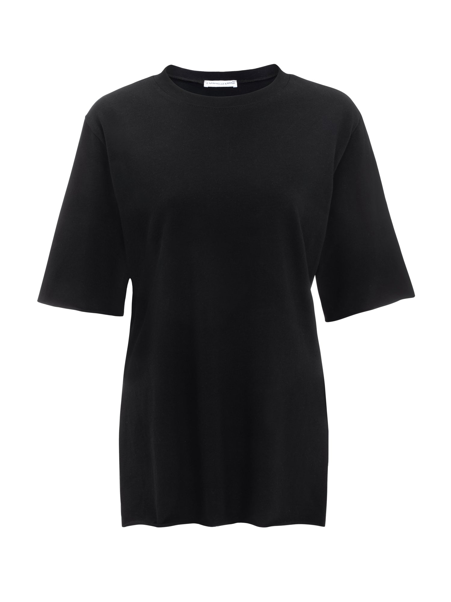 OVERSIZE T black