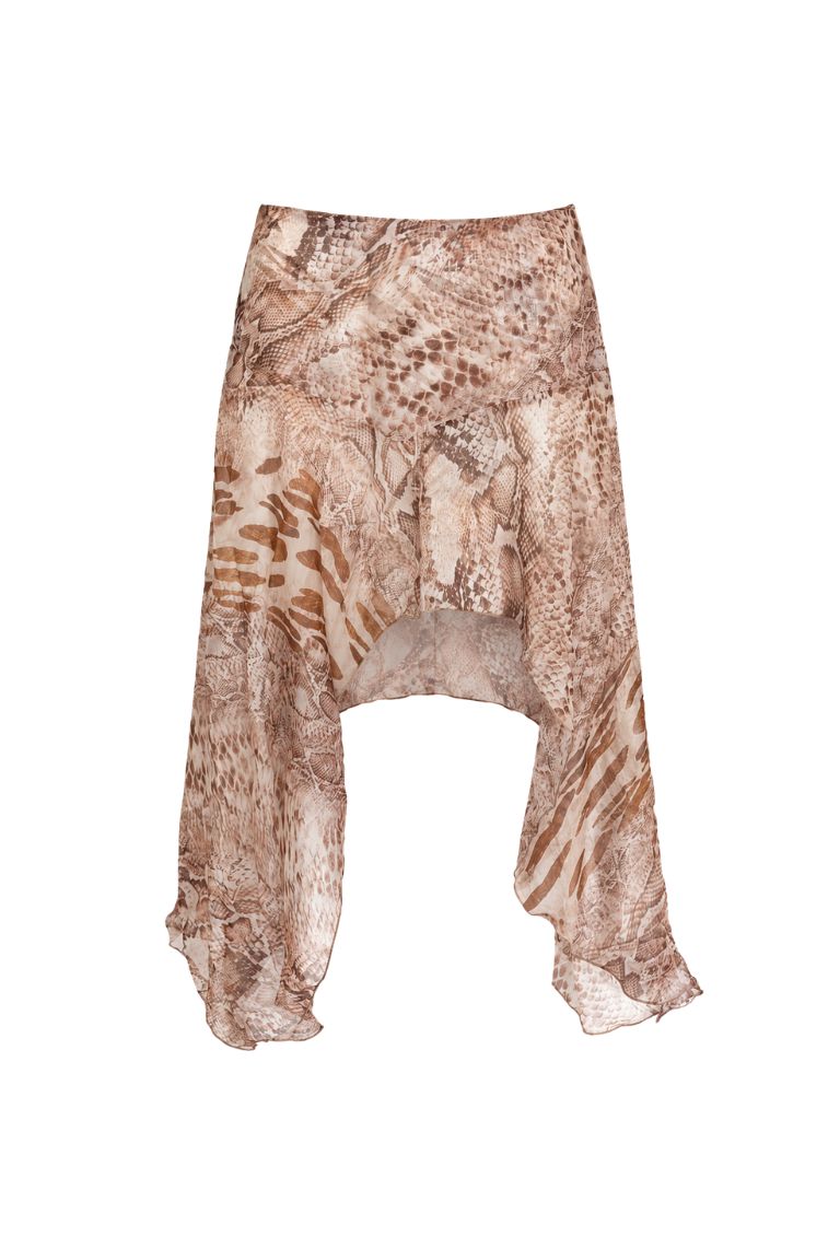 SNAKE SKIN SKIRT