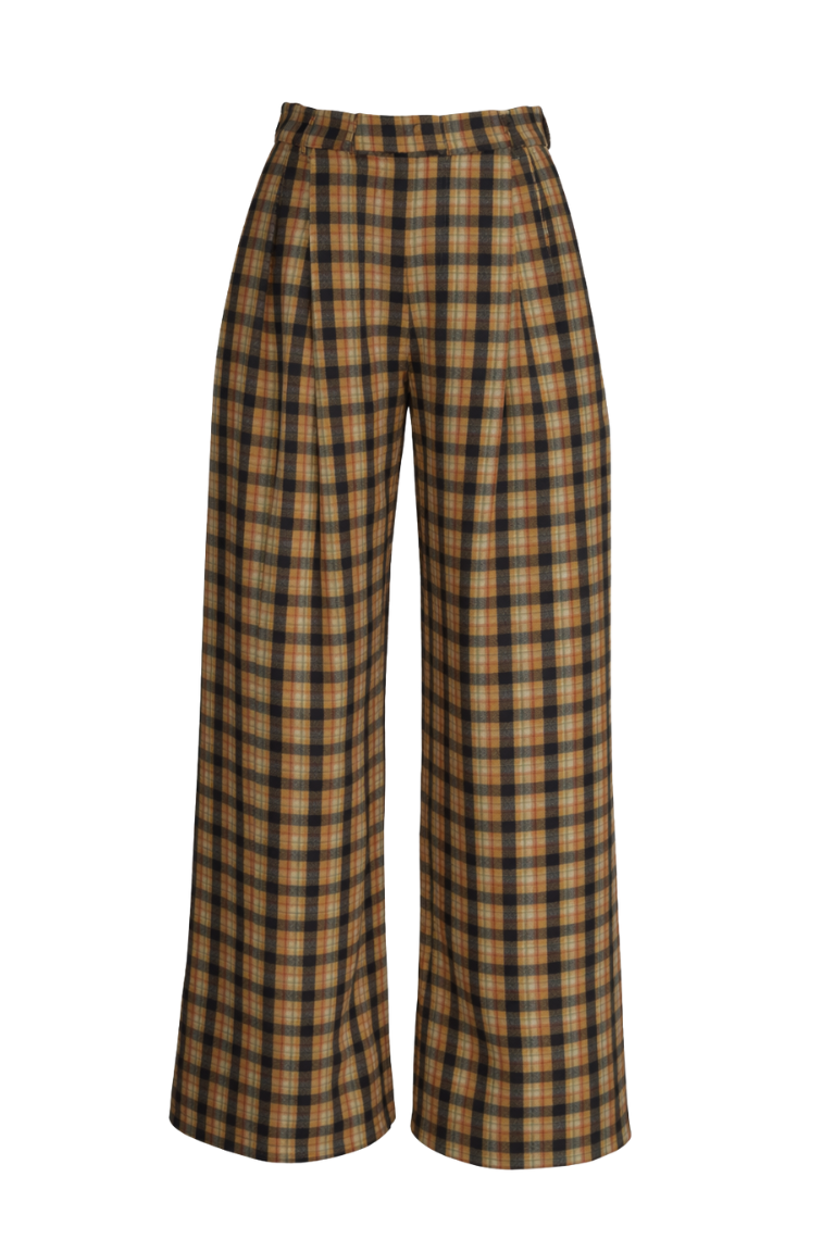 PARKER PANTS plaid