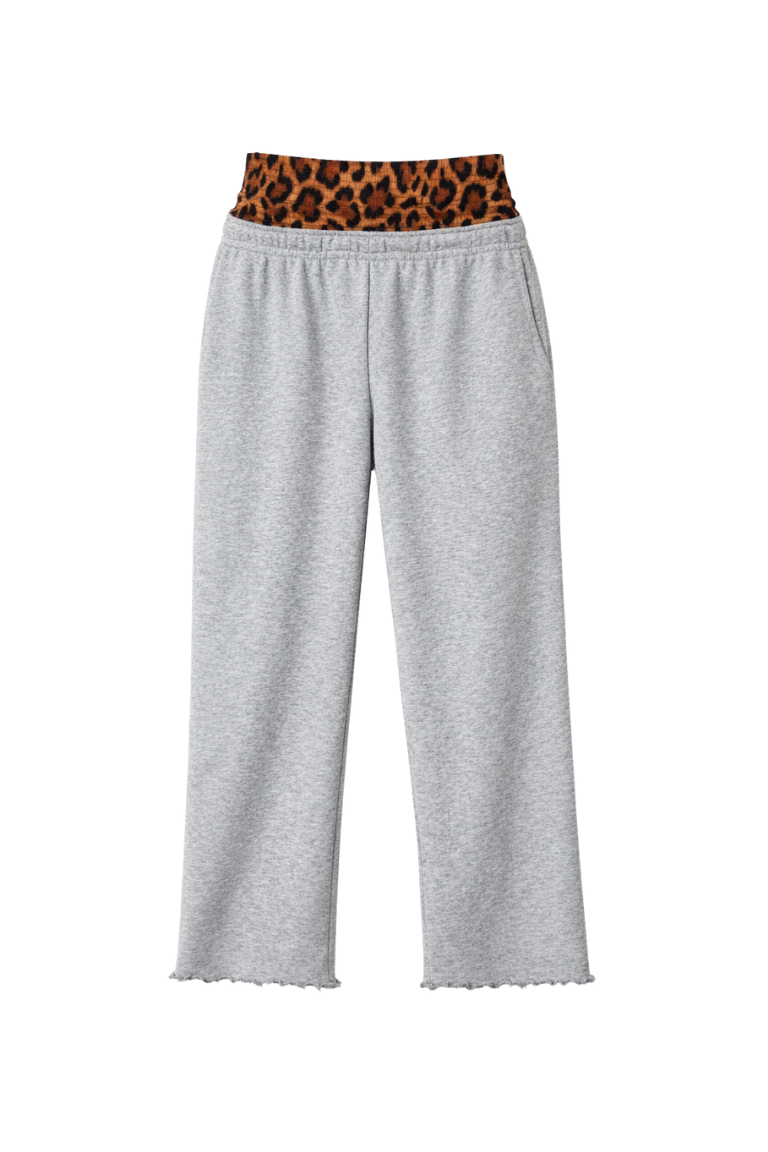 MILLSON SWEATPANTS leopard | melange