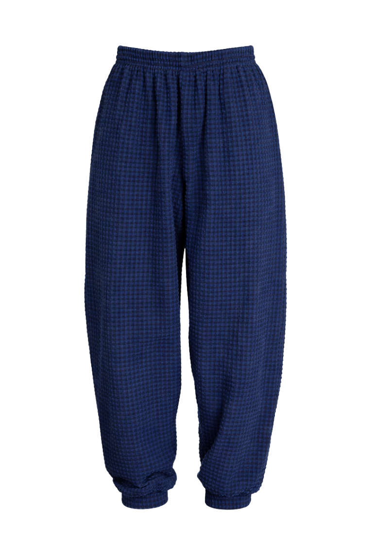 TRACY PANTS blue&amp;black