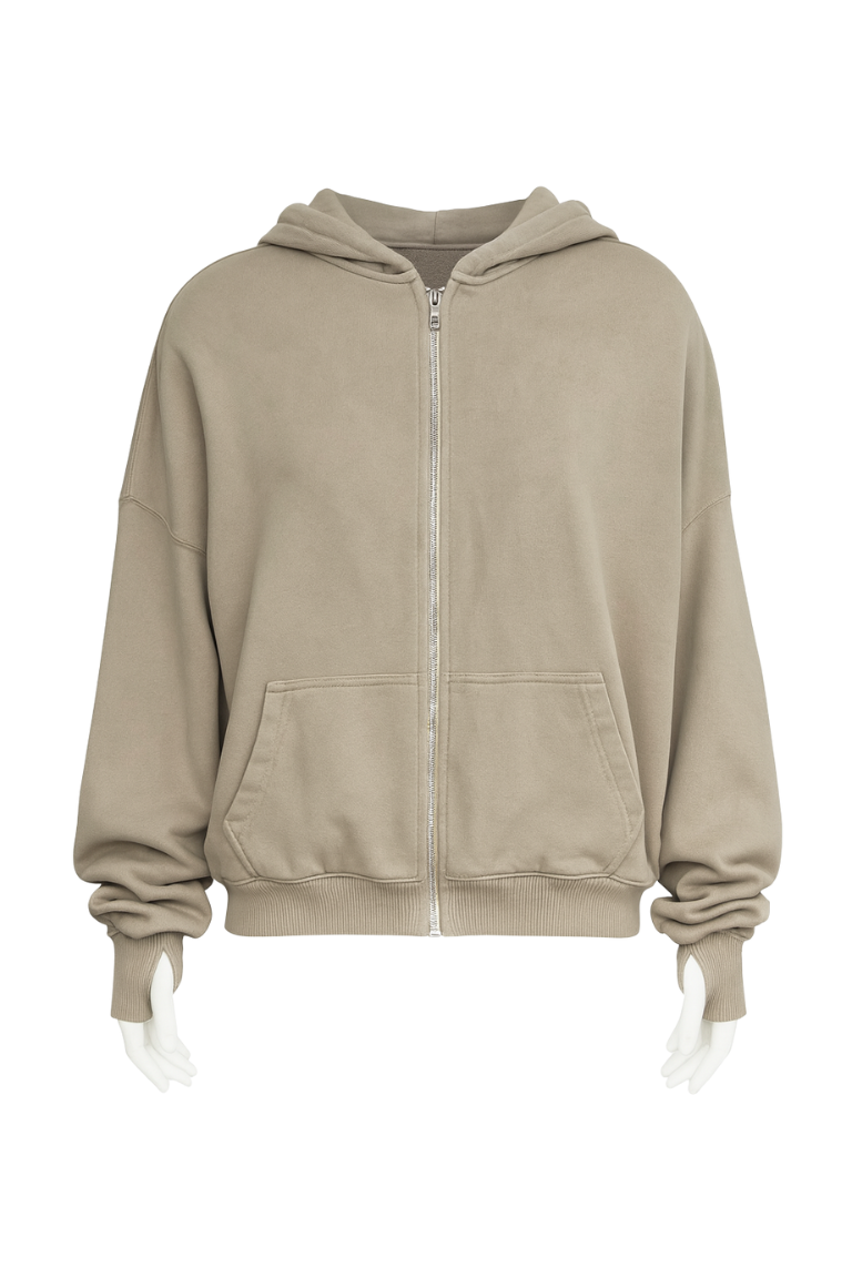 LEONIE SWEATSHIRT wash beige