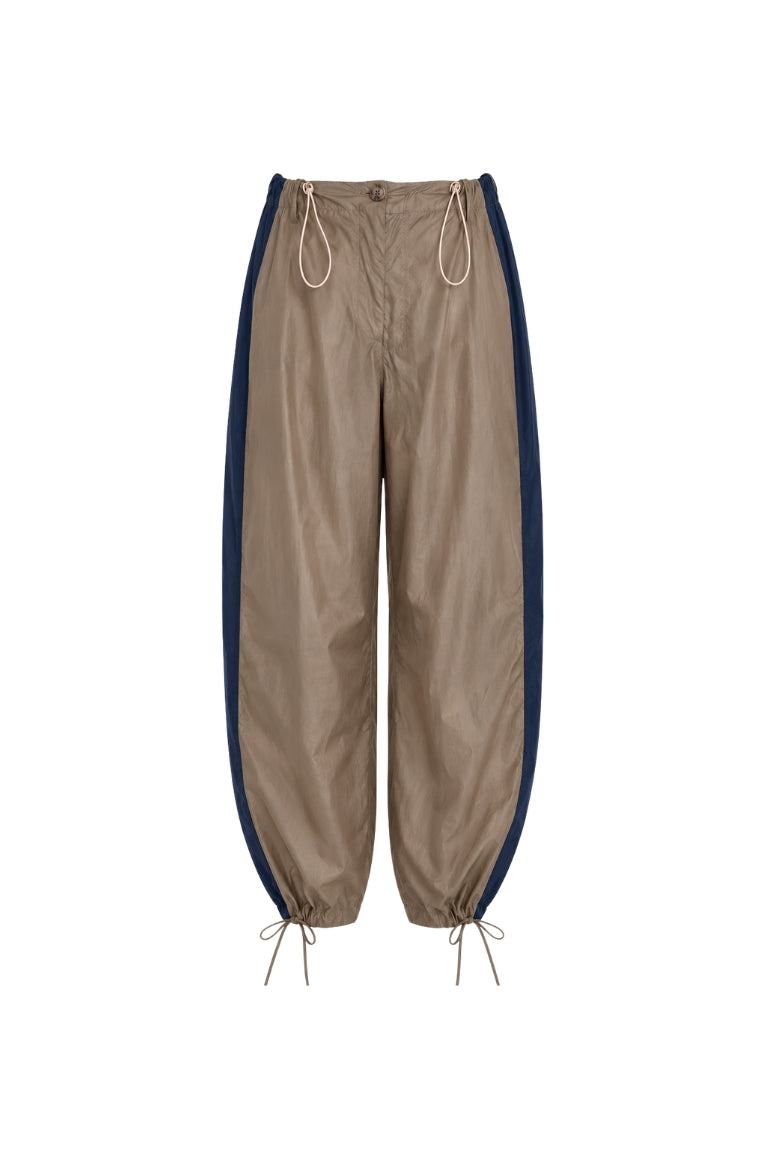 ADDISON NYLON PANTS toffee